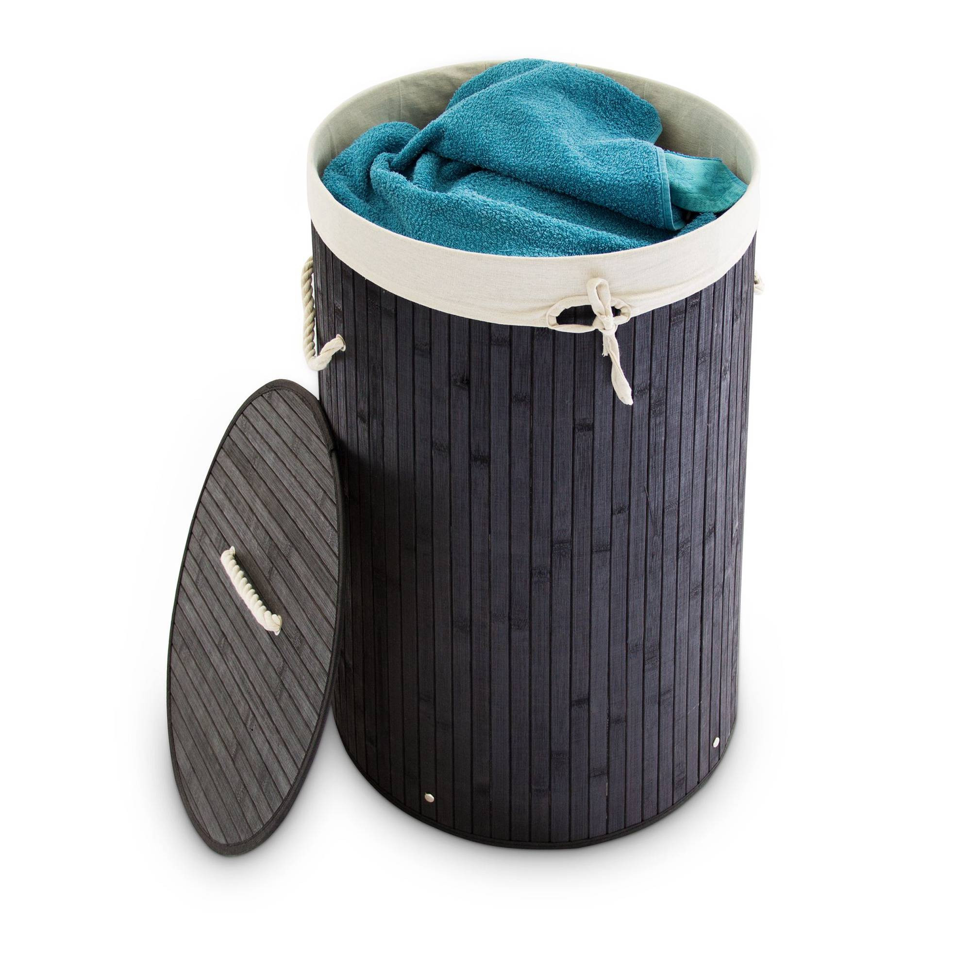 Wasmand bamboe rond