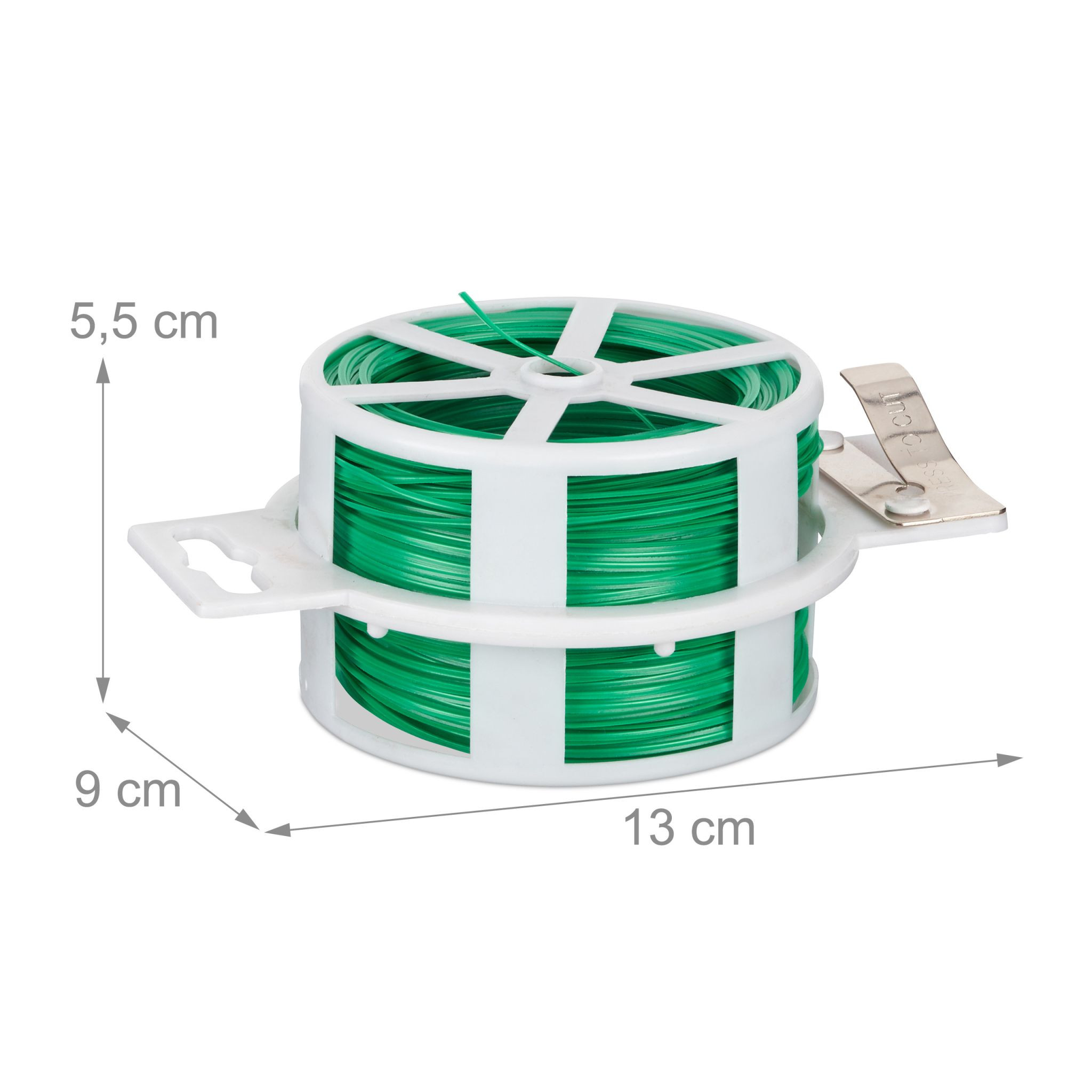 Bindegarn grün 50m 5er Set