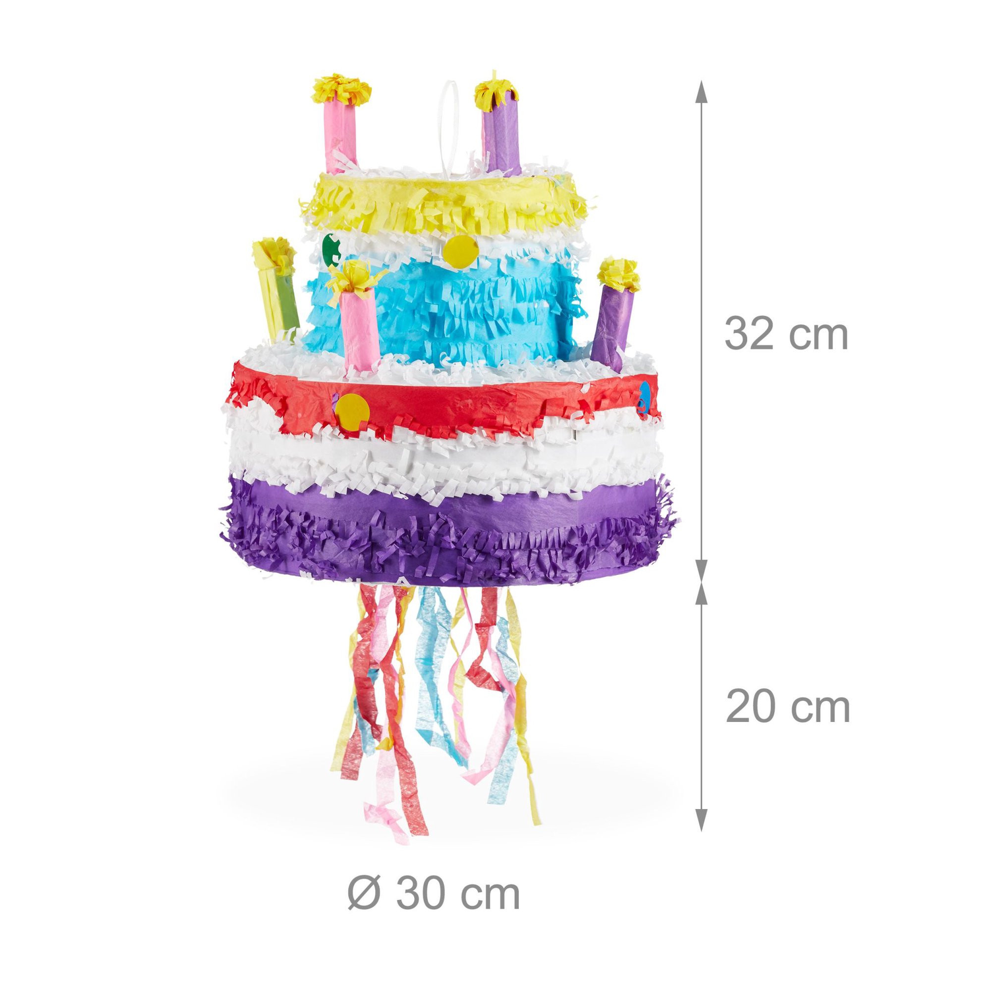 Piñata-Geburtstagskuchen