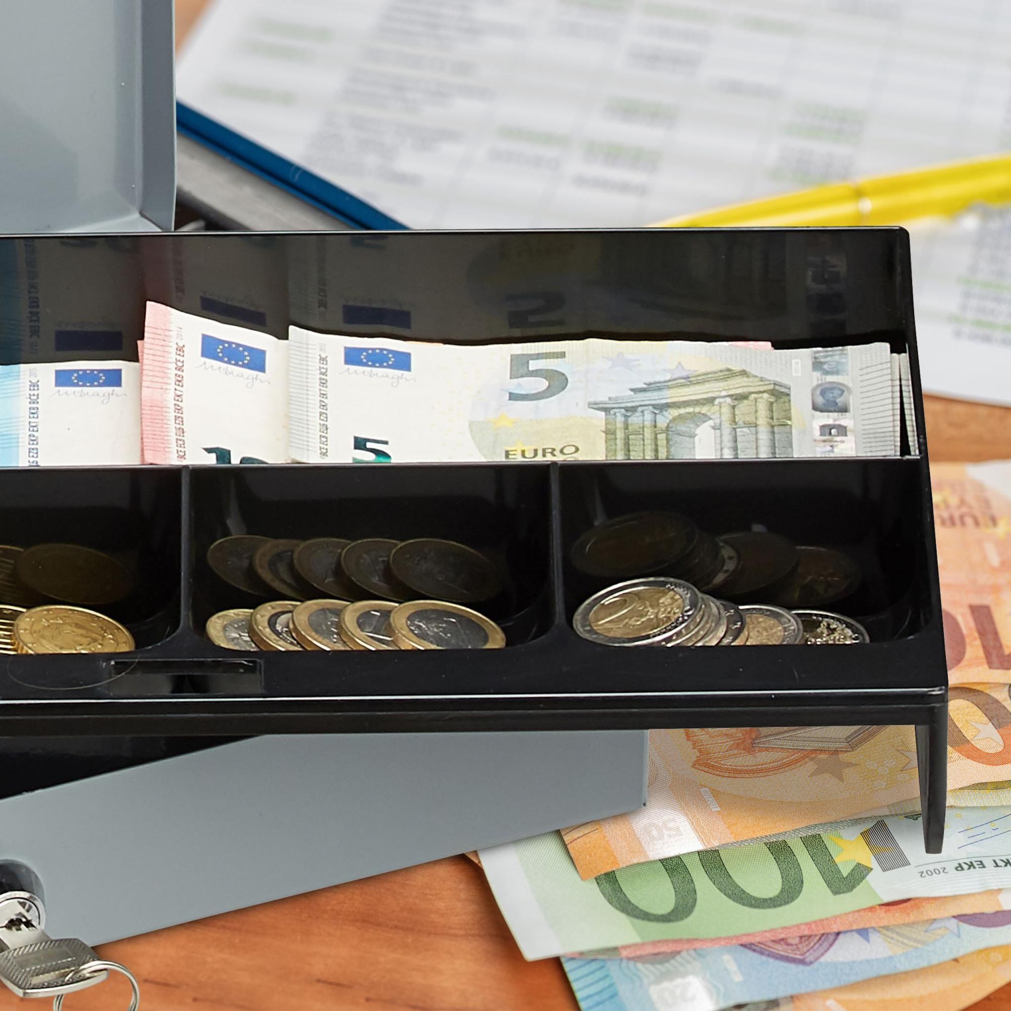 Abschließbare Geldschublade