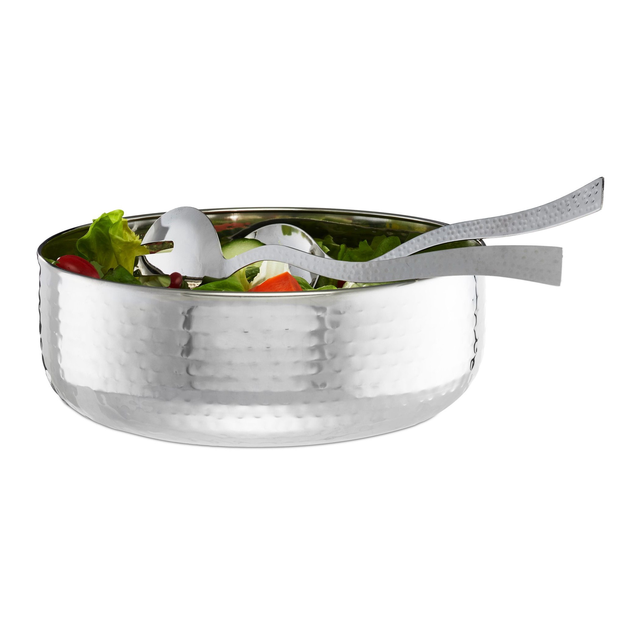 Ensaladera con cubiertos