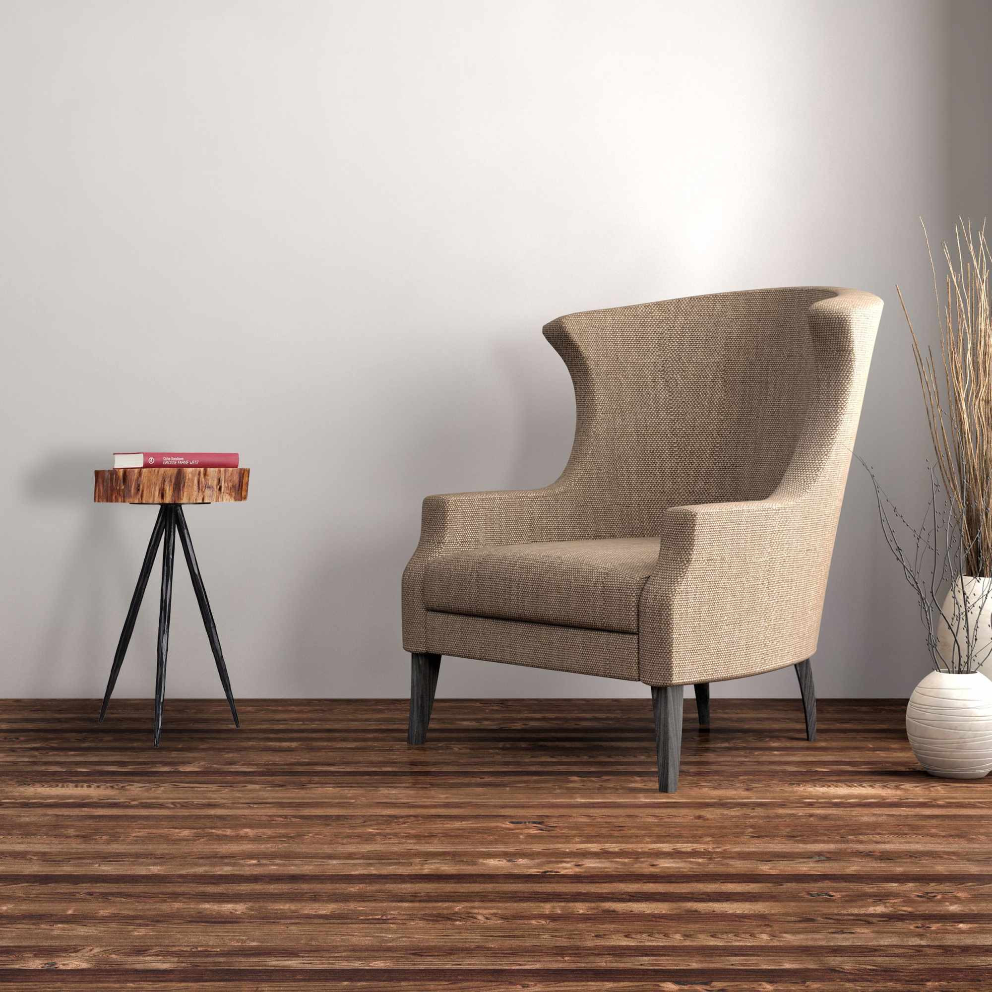 Table d'appoint design en bois Comptoir