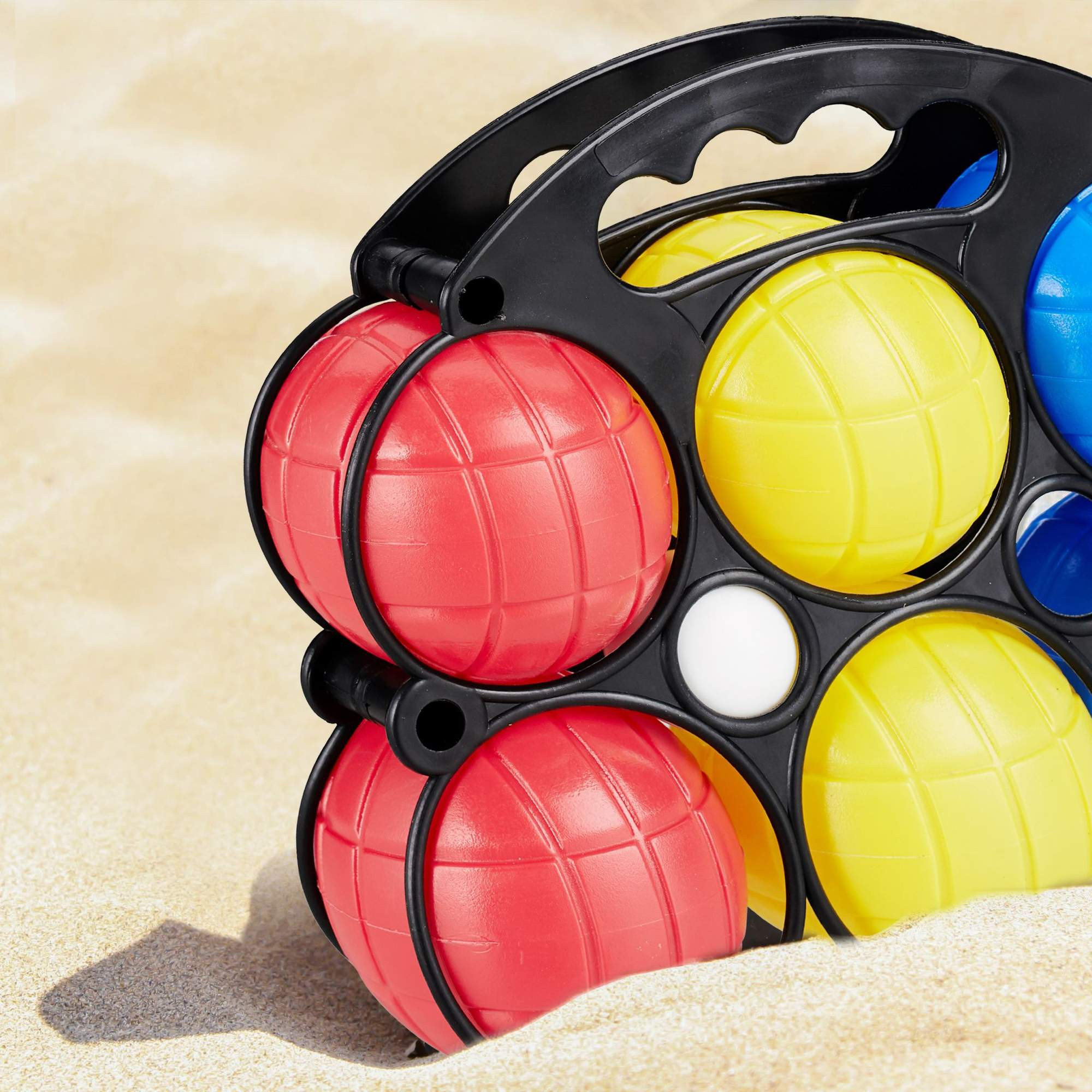 Jogo de bocha com 6 bolas