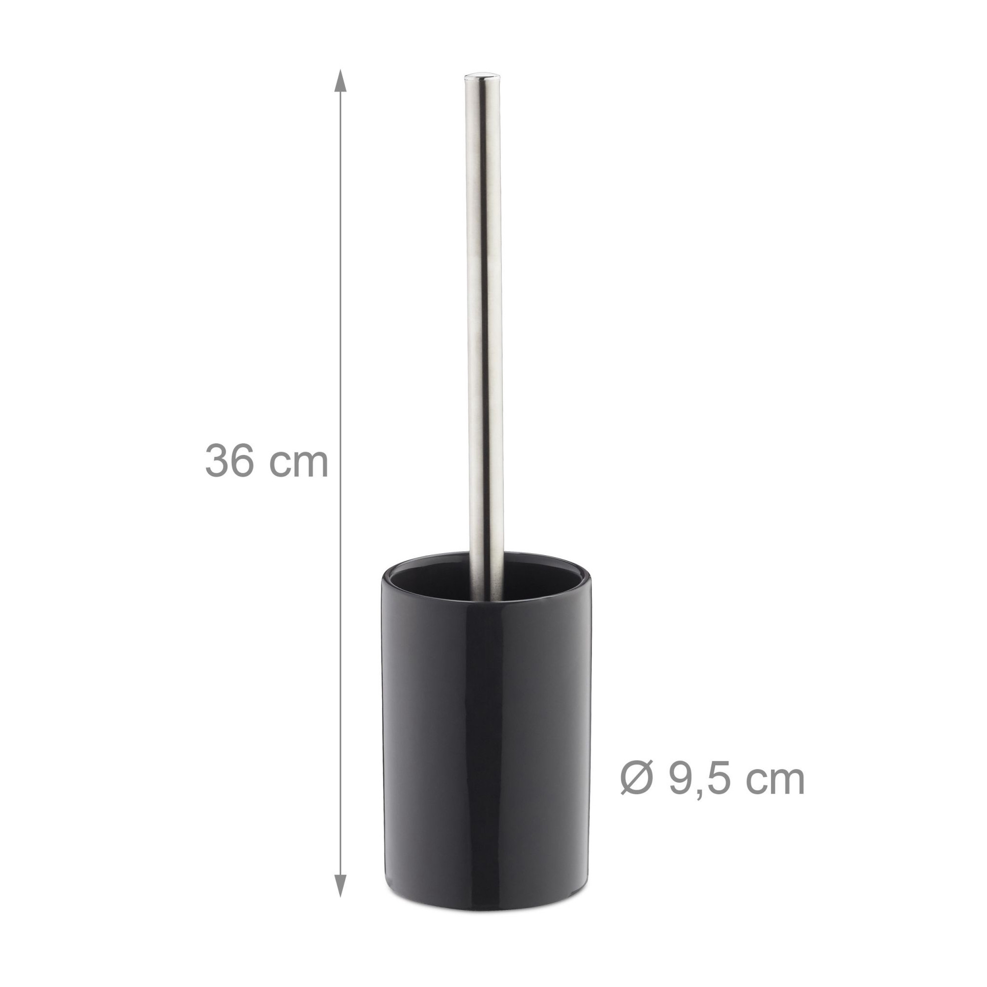 Ceramic toilet brush