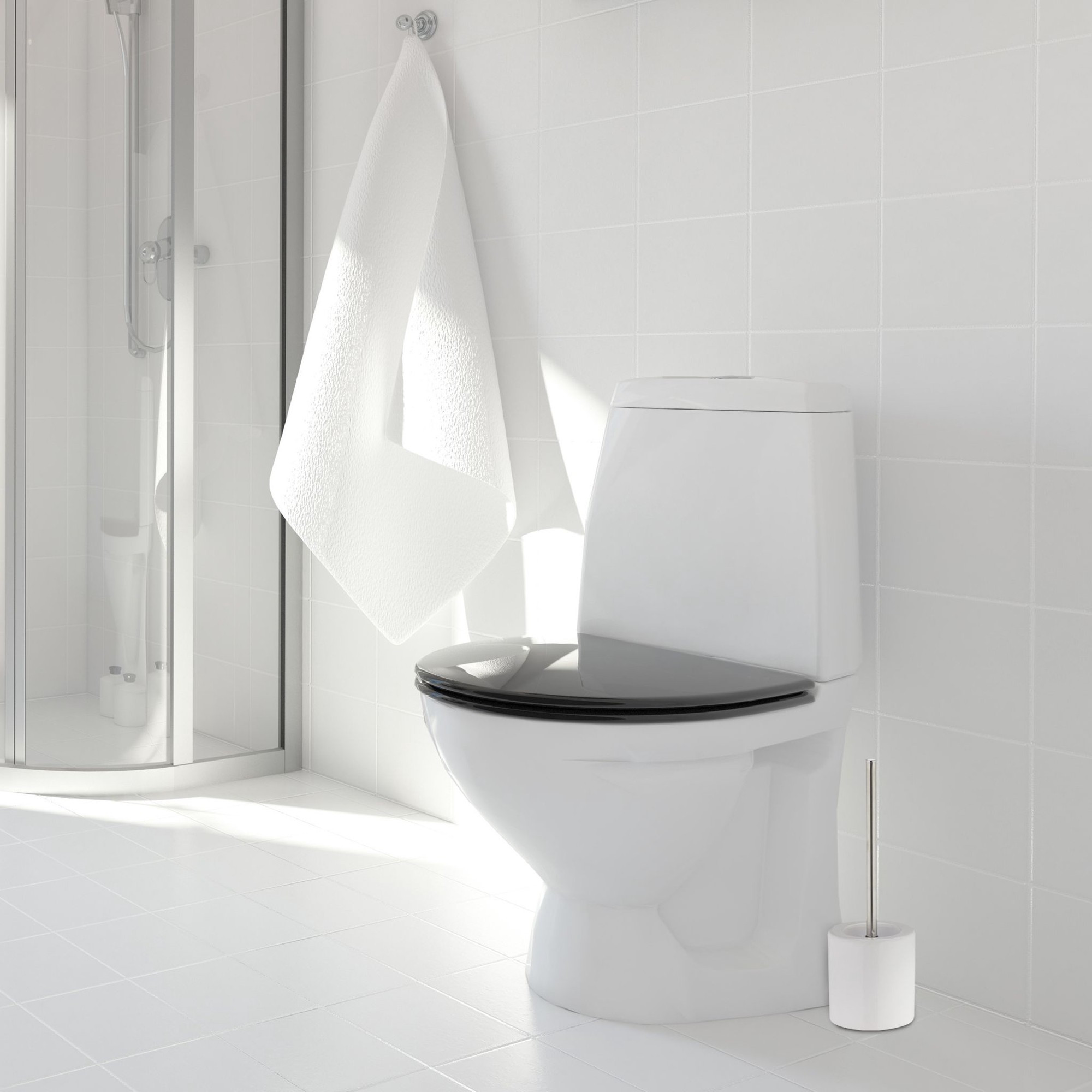 Toilettensitz aus Keramik