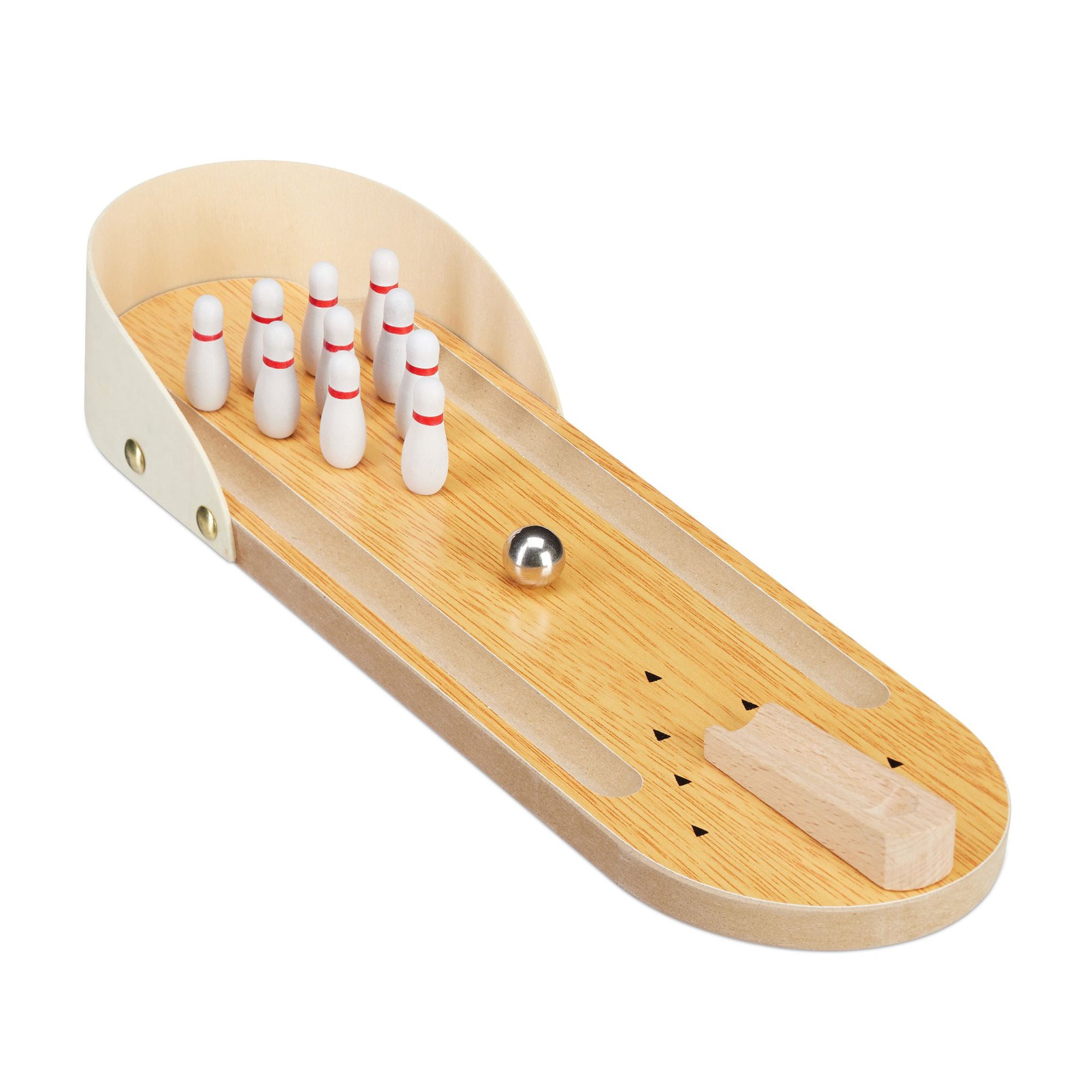 Stolný bowling mini hra