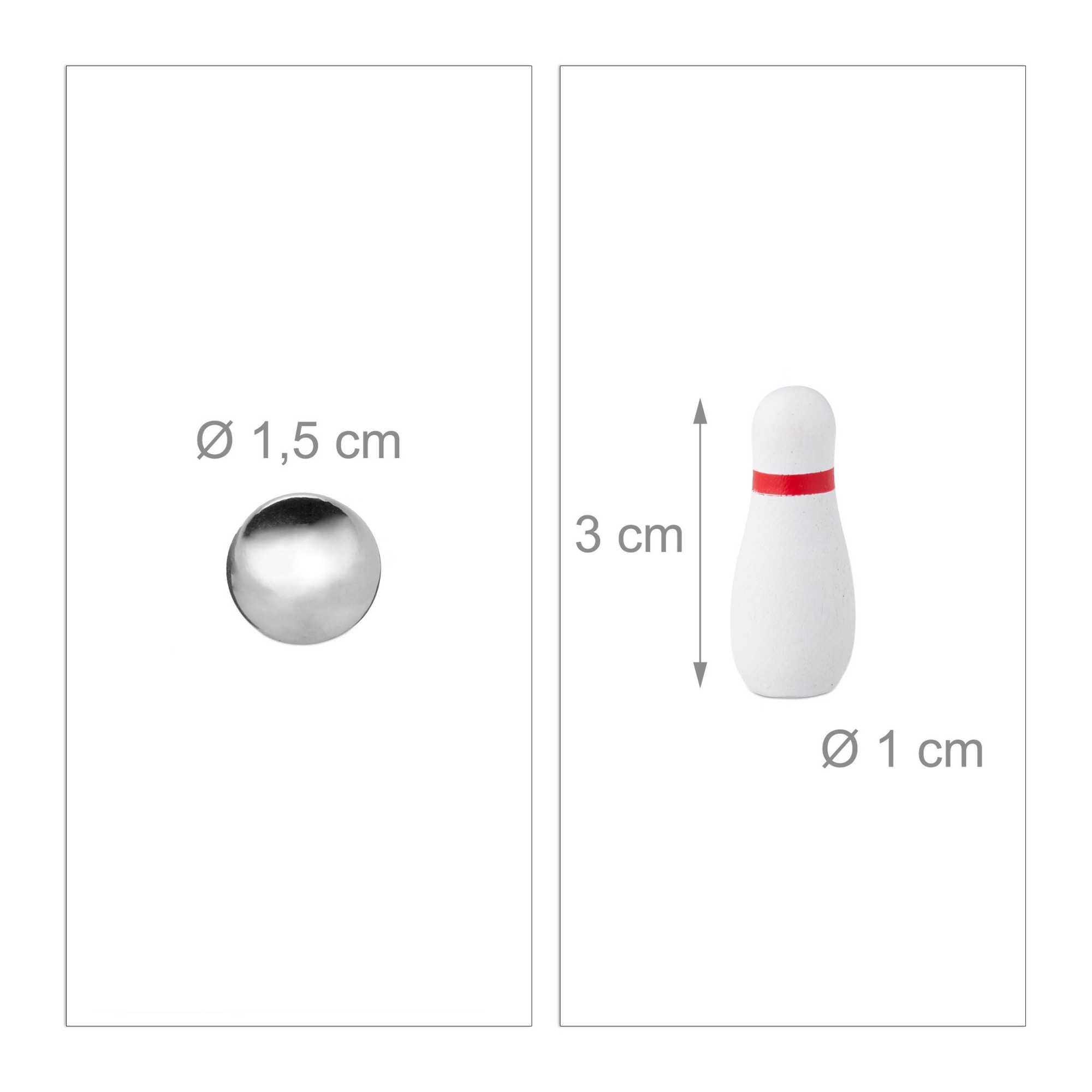 Tisch-Bowling-Minispiel