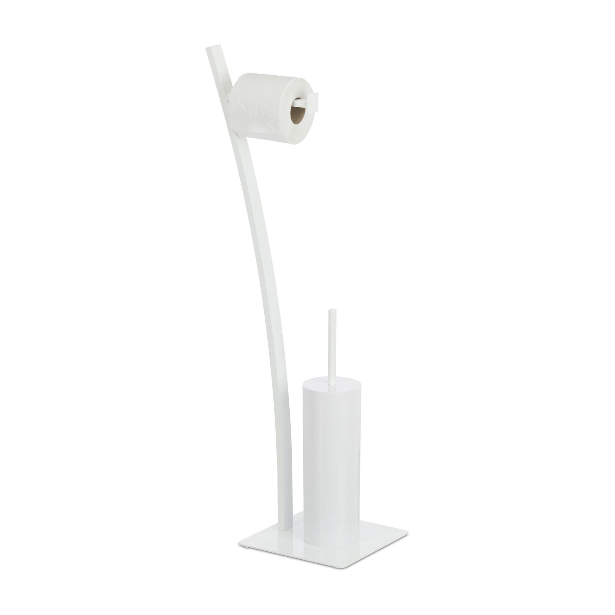 sedia da WC bianca