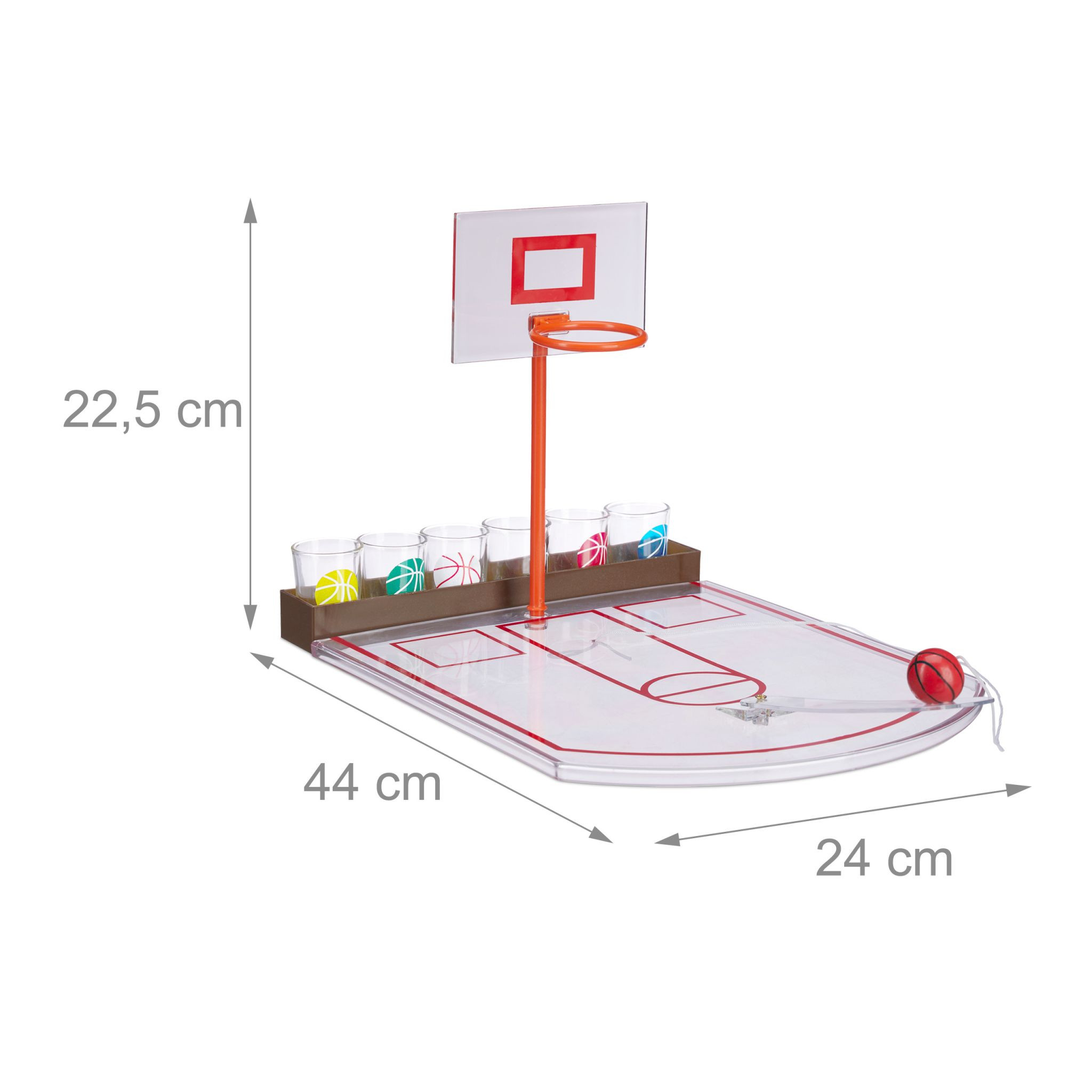 Pitná hra s basketbalom