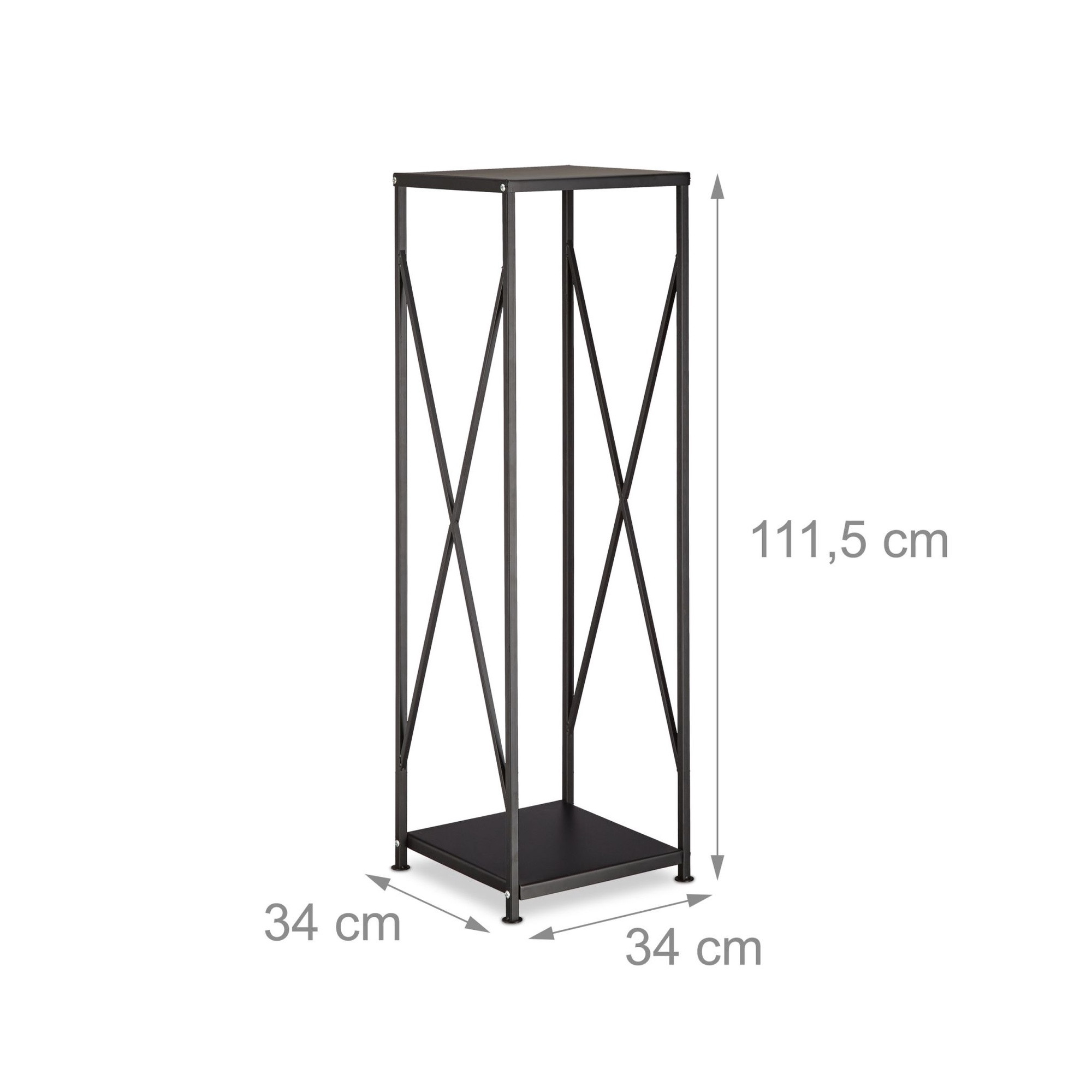 Support à bois en acier