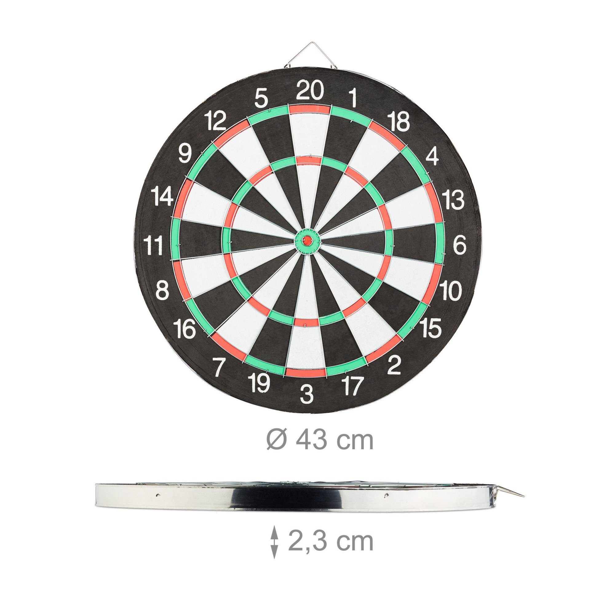 Cible de fléchettes X2 avec flèches
