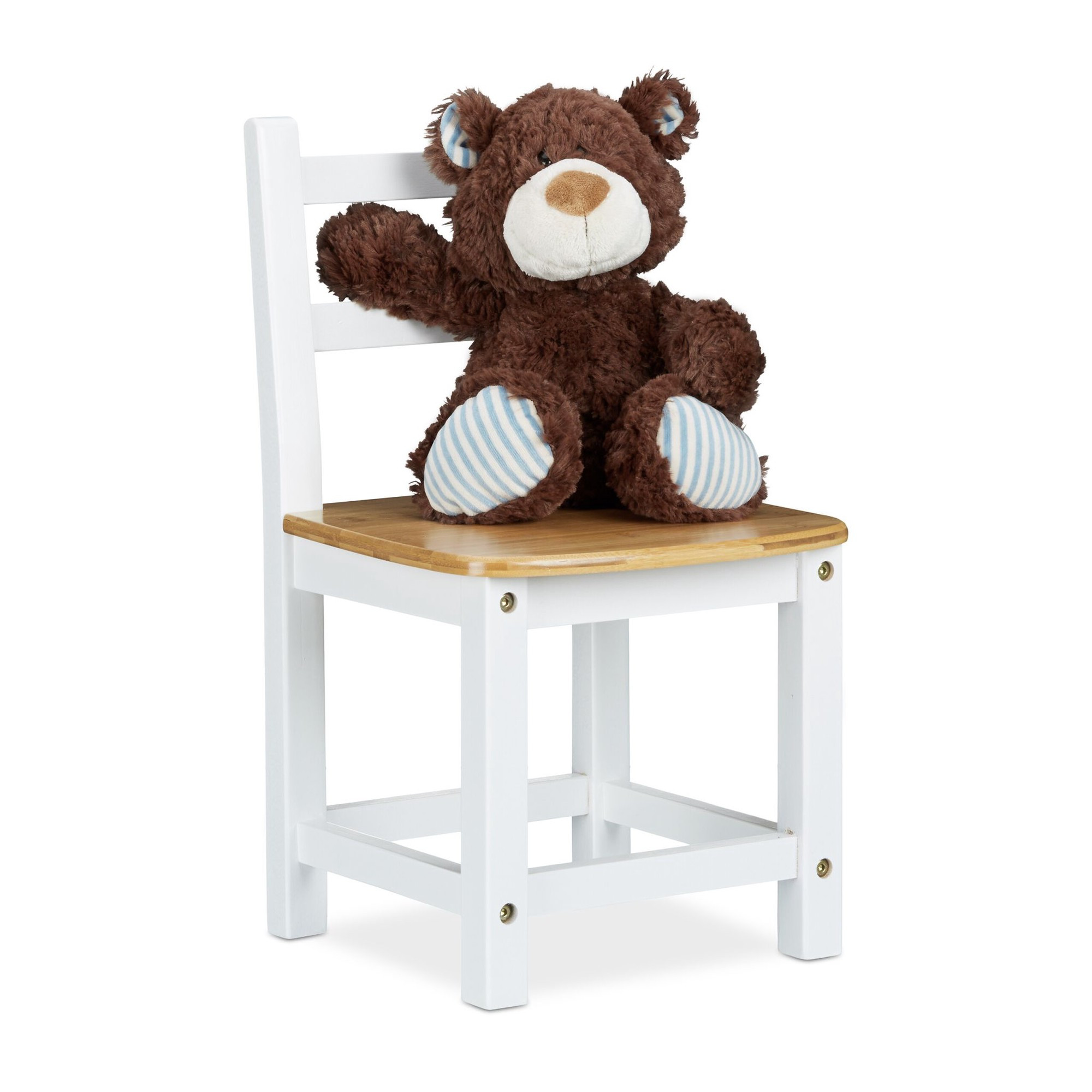 Kinderstoel RUSTICO wit
