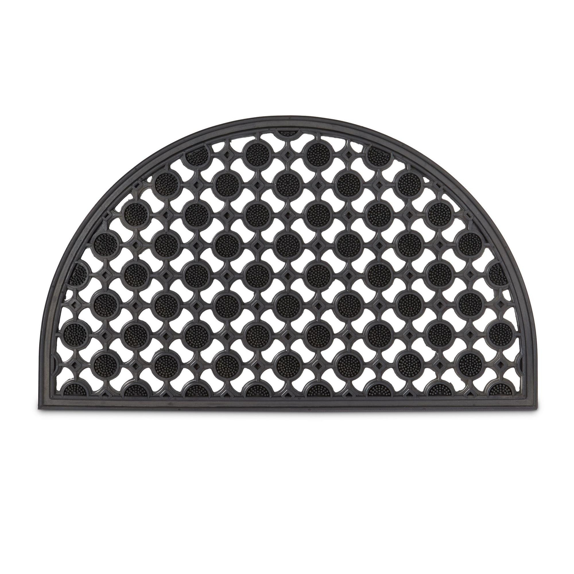Rubber mat half moon