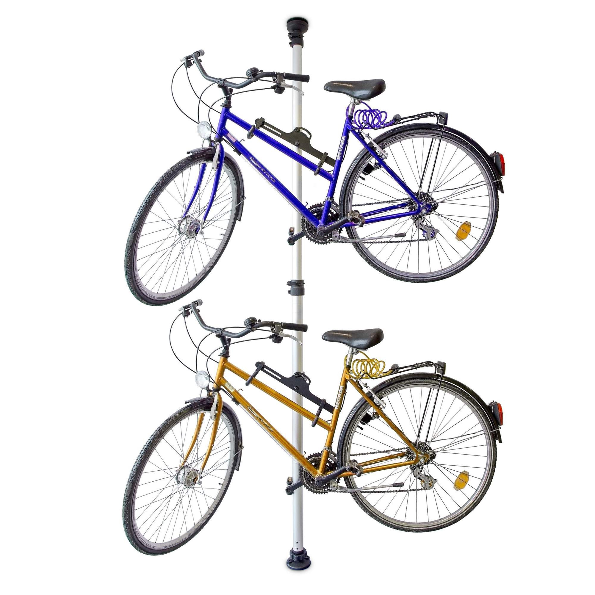 Bicycle storage for two bicycles