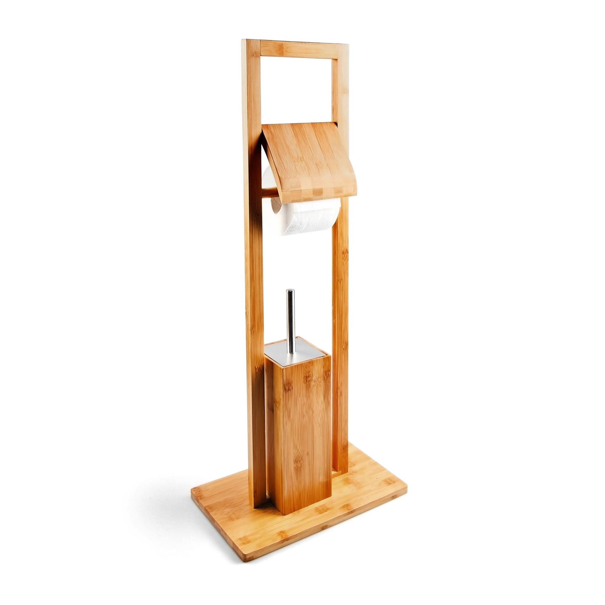 Toiletset van bamboe