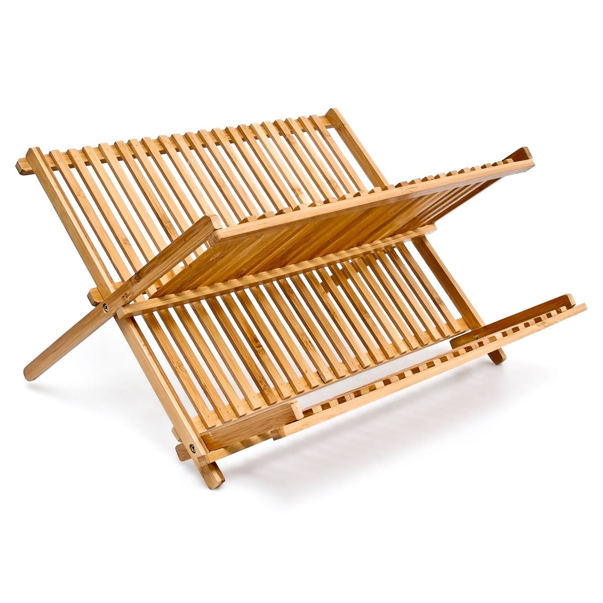 Dish rack CROSS bamboo 42 cm