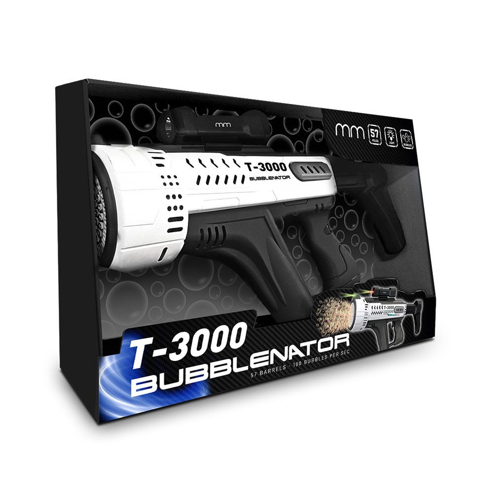 Bubble Machine with Light Effects, USB Rechargeable
