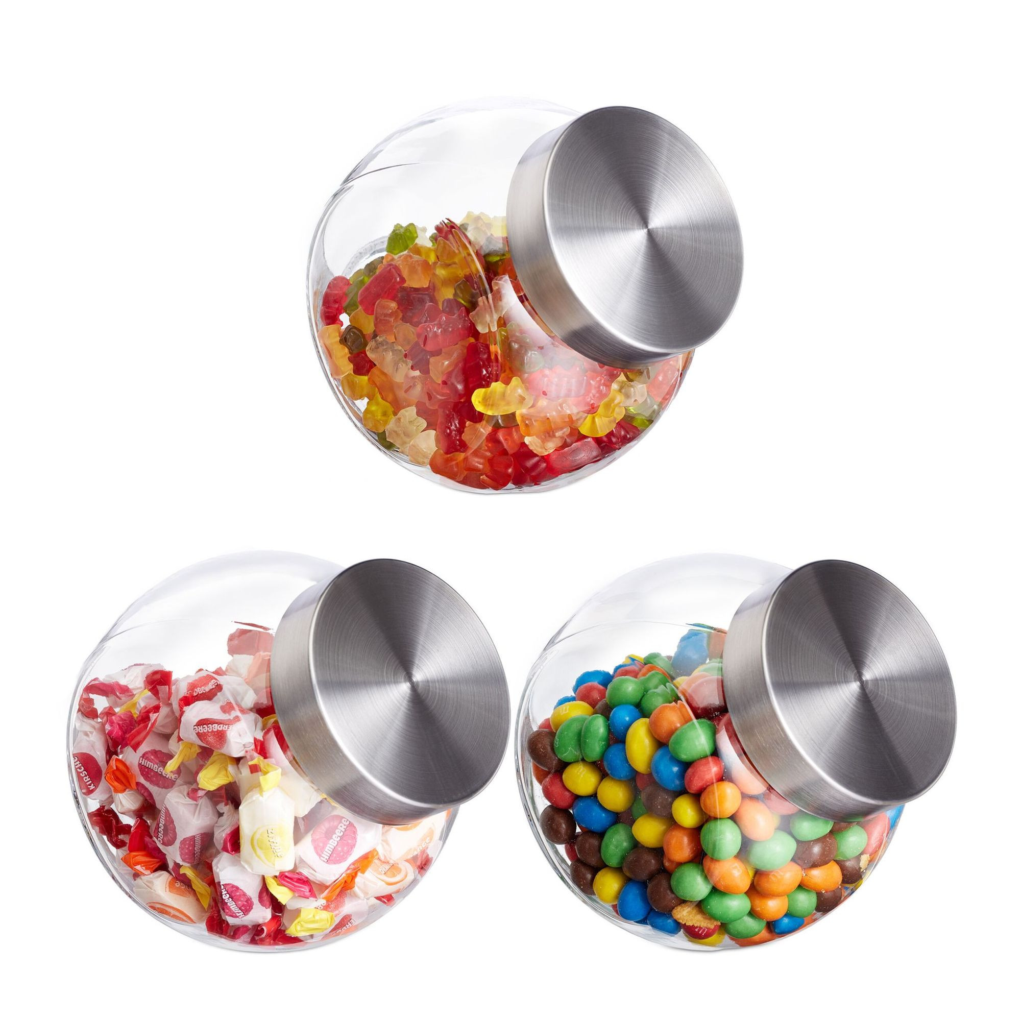 Candyglas 3er Set 1,5 L