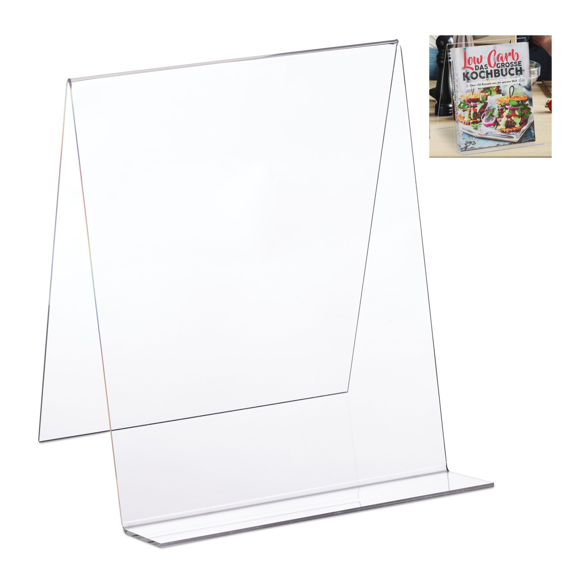 Book stand acrylic
