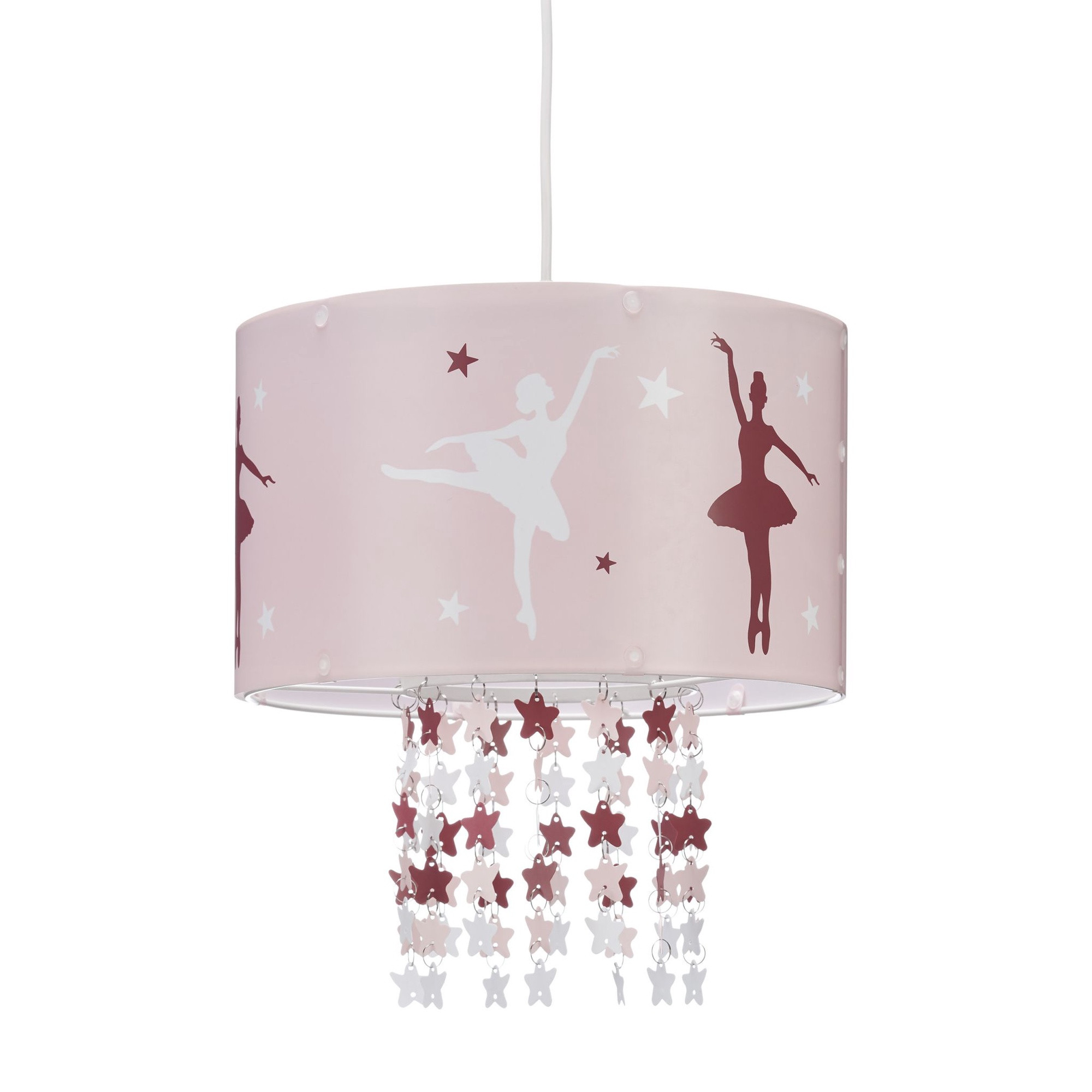 Pendelleuchte in Rosa