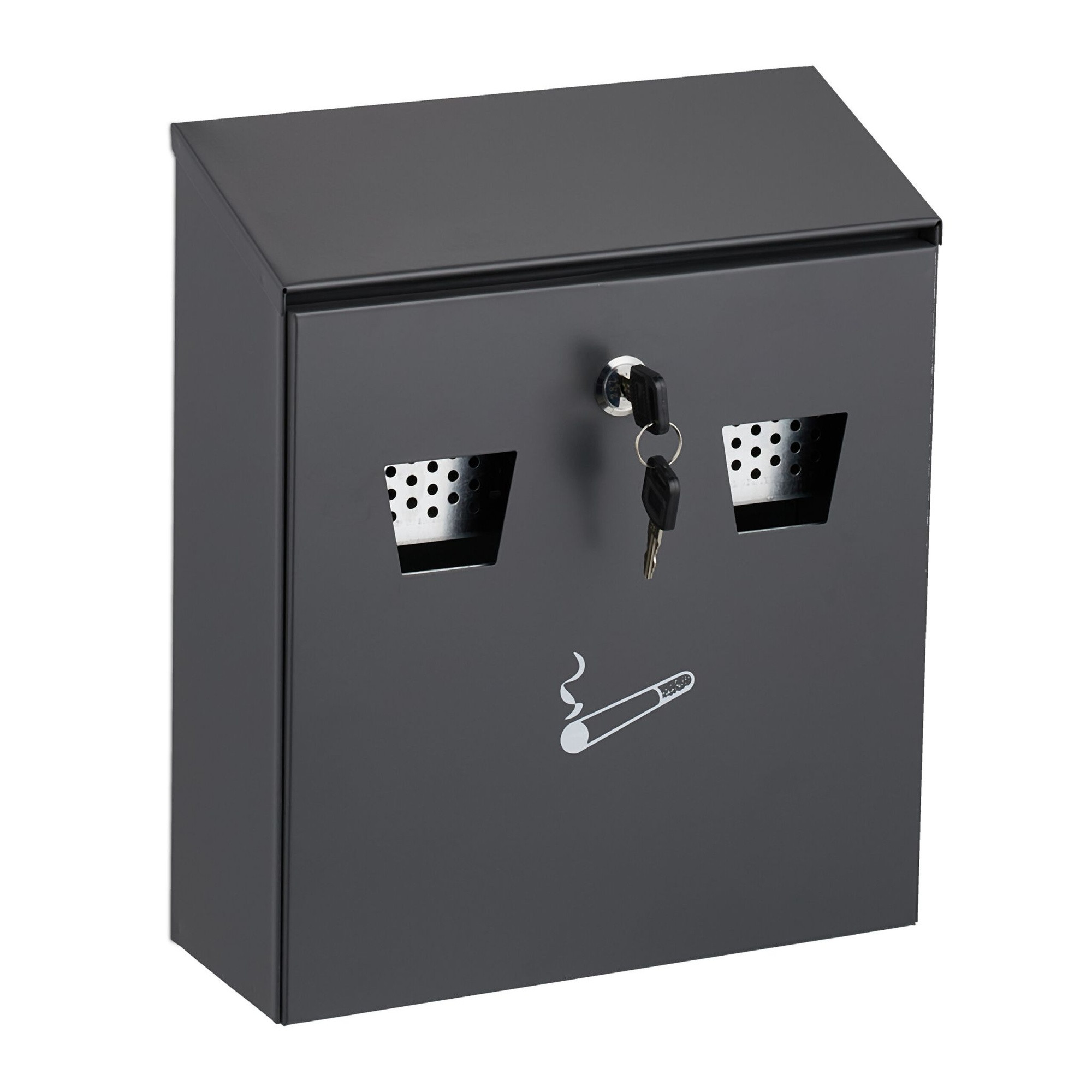 Cendrier mural en anthracite