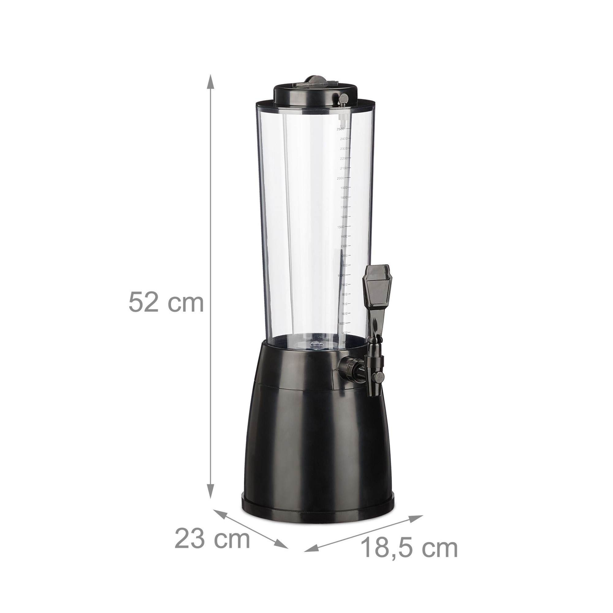 2.5 L Beer Tower with Tap