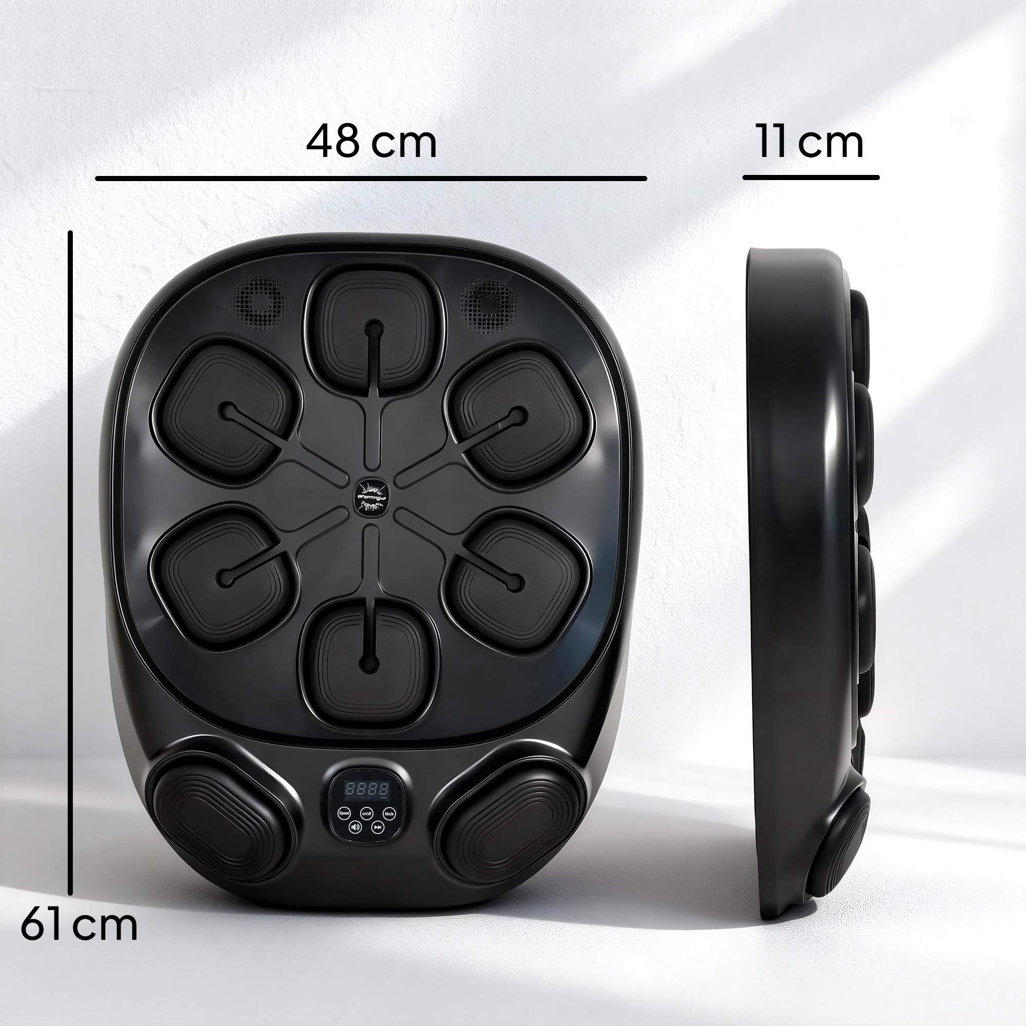 Macchina da boxe musicale con luci LED e Bluetooth
