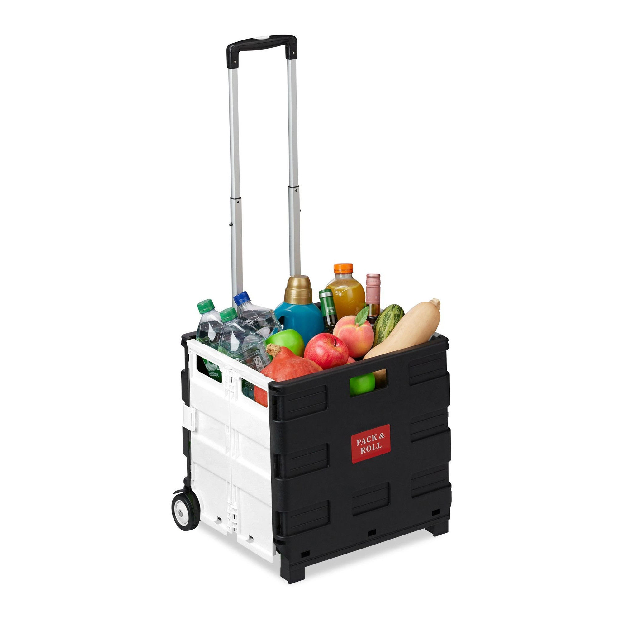 Carrito de compras plegable