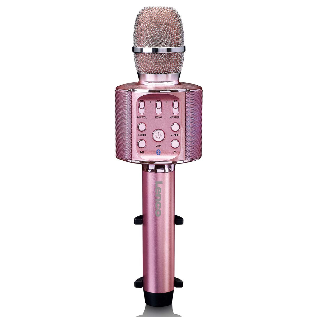 Bluetooth karaokemicrofoon met luidspreker en ledverlichting