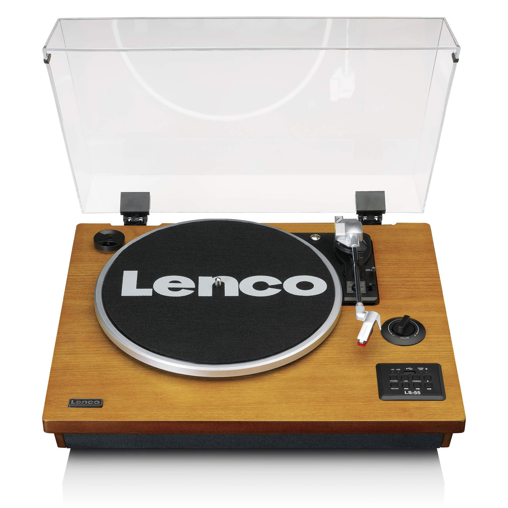 Bluetooth-platenspeler met USB-codering en ingebouwde luidsprekers