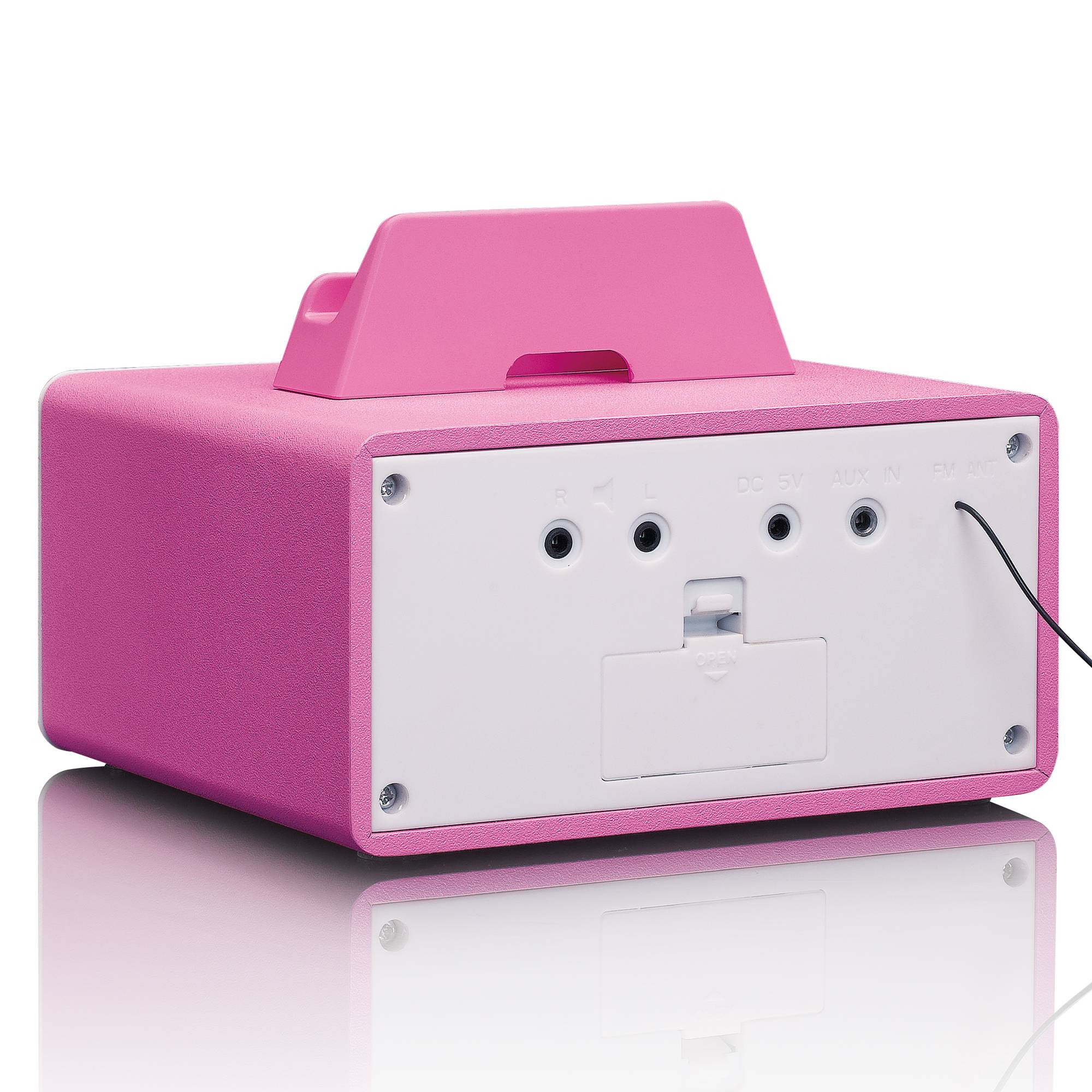 Bluetooth Micro Music System with Alarm Clock & USB