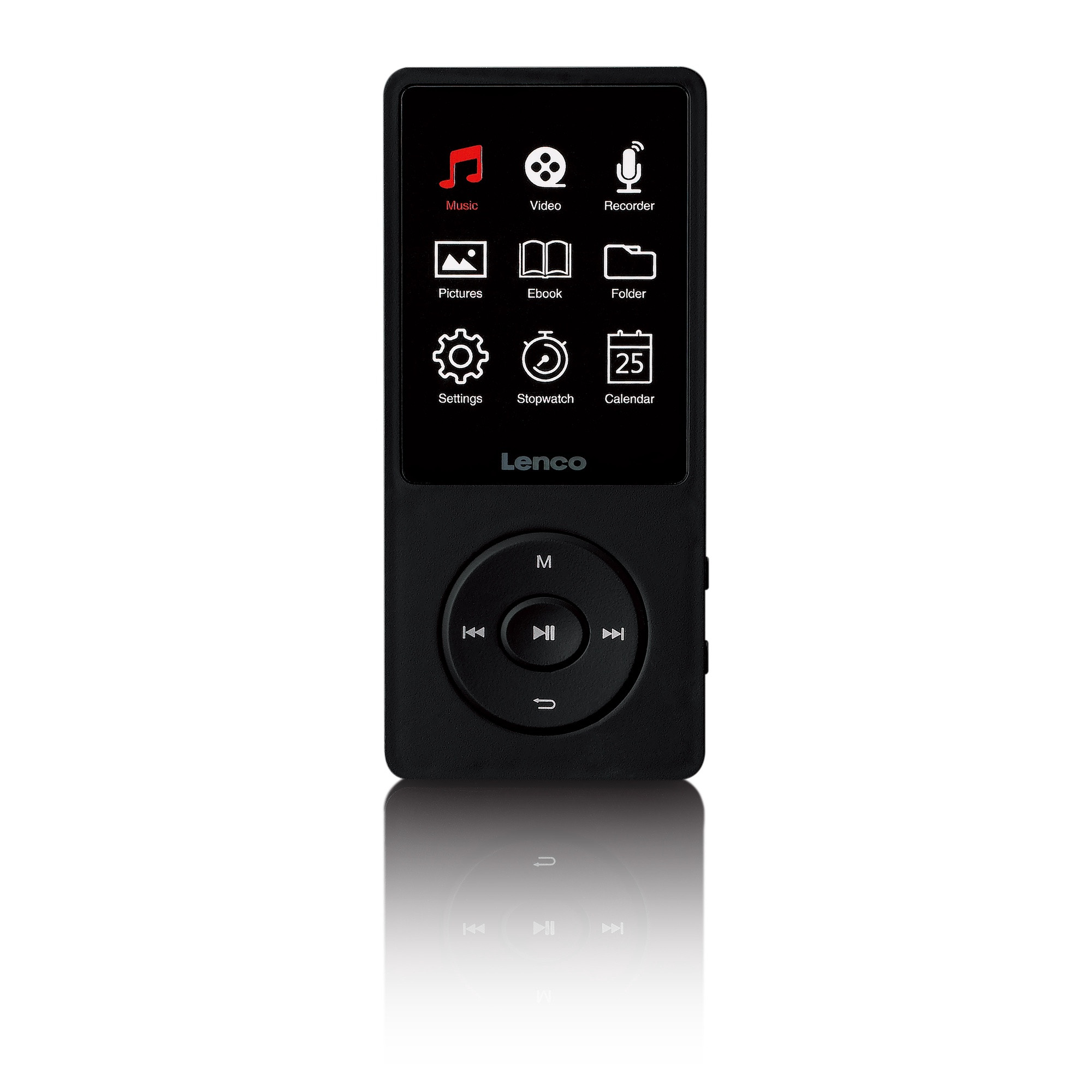 MP3/MP4 Player, 2.4" Display, 8GB Memory, Black