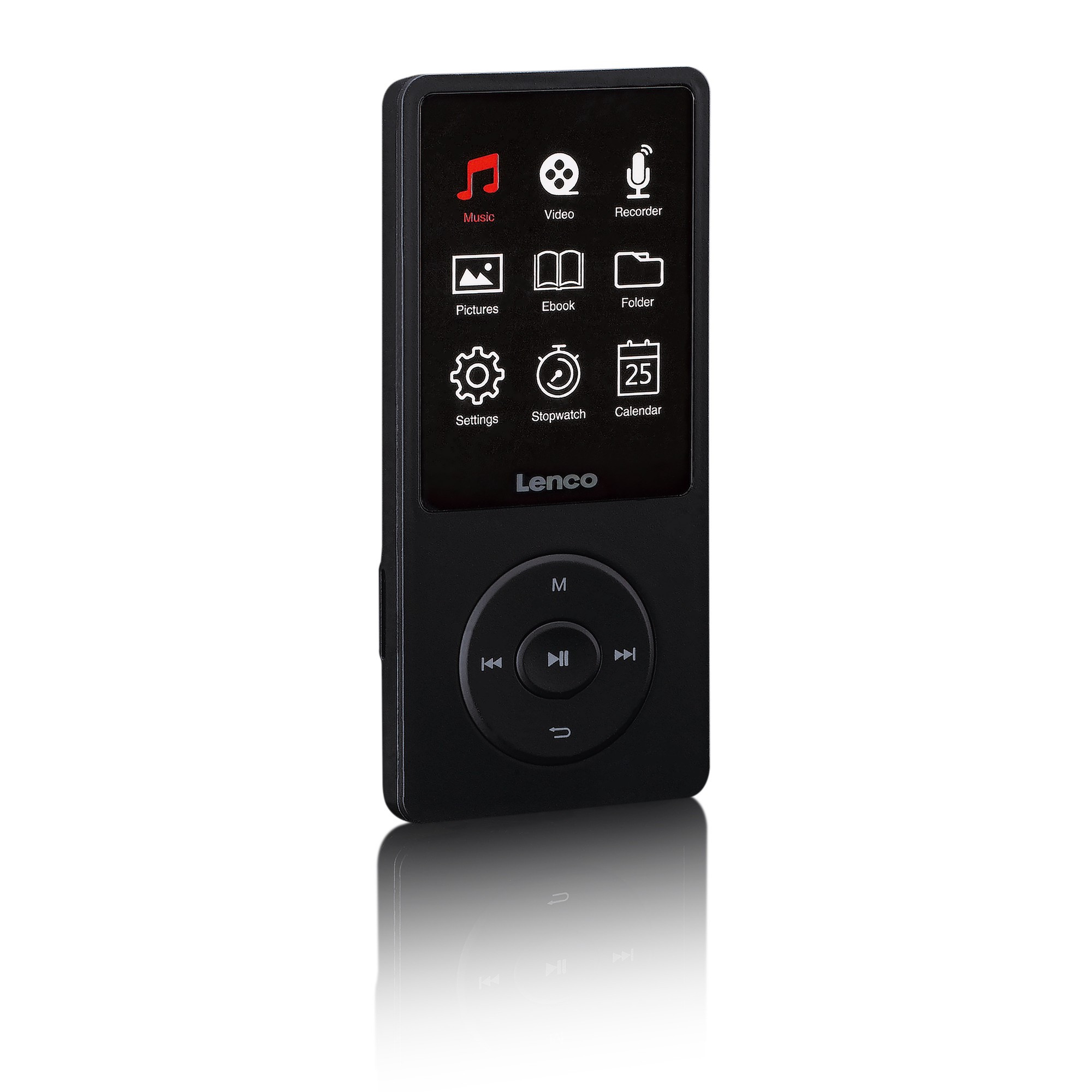 MP3/MP4 Player, 2.4" Display, 8GB Memory, Black