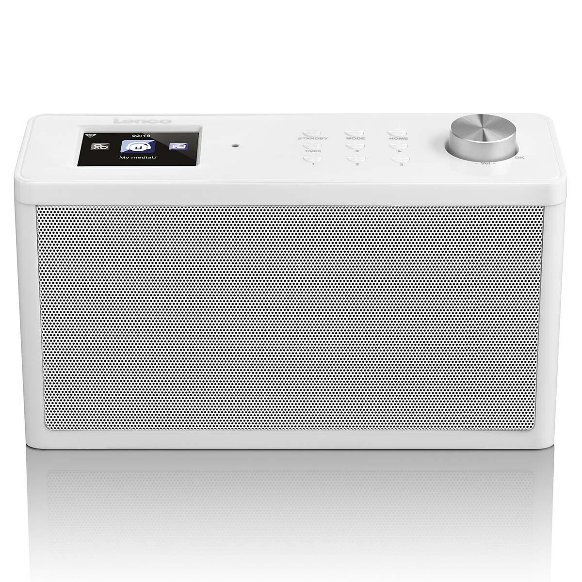 Radio Internet da cucina con FM, timer, bianca