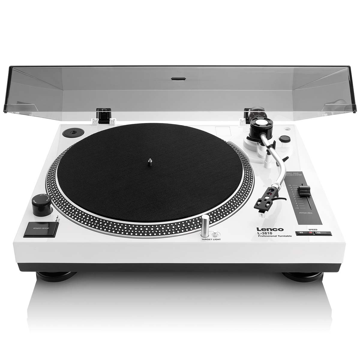 Direct Drive Turntable with USB Encoding, White