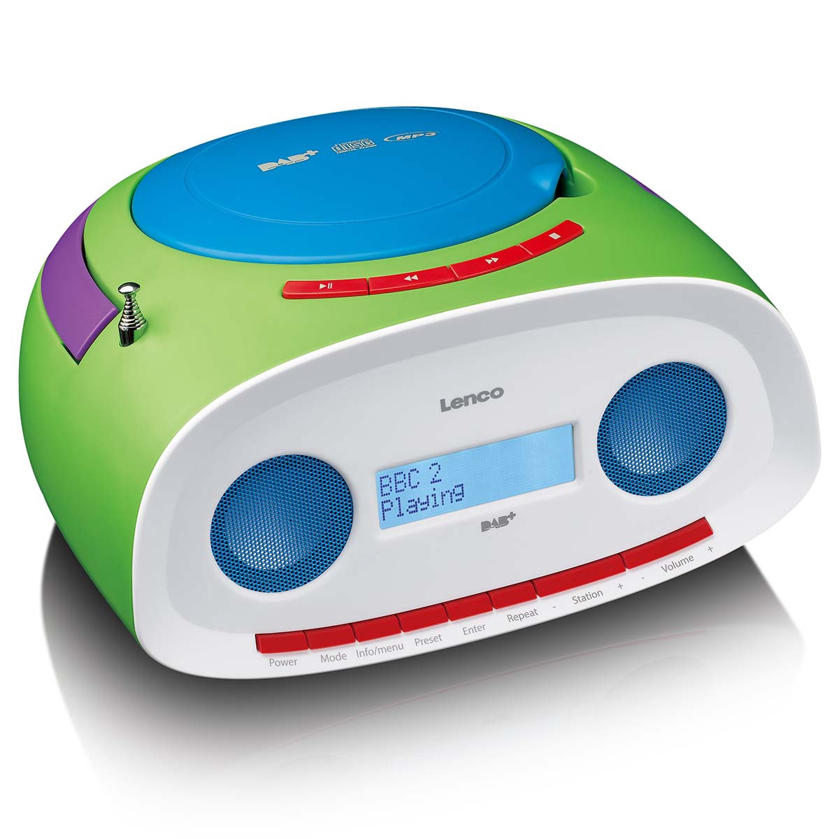 Radio portatile DAB+/FM con lettore CD e USB