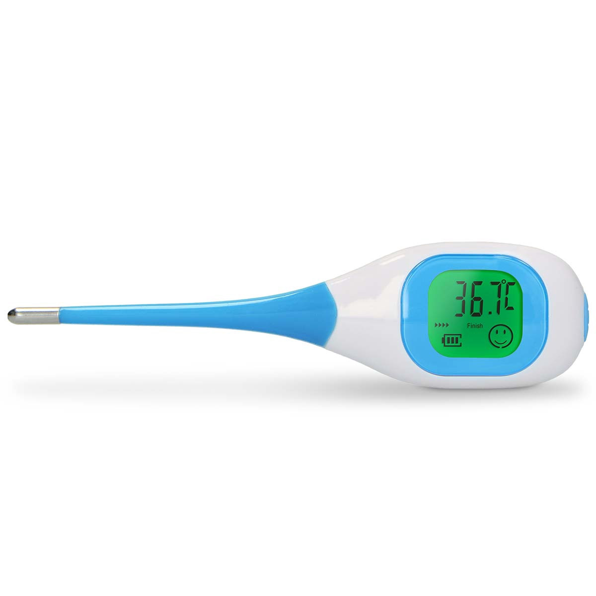 Digitale thermometer met groot verlicht display