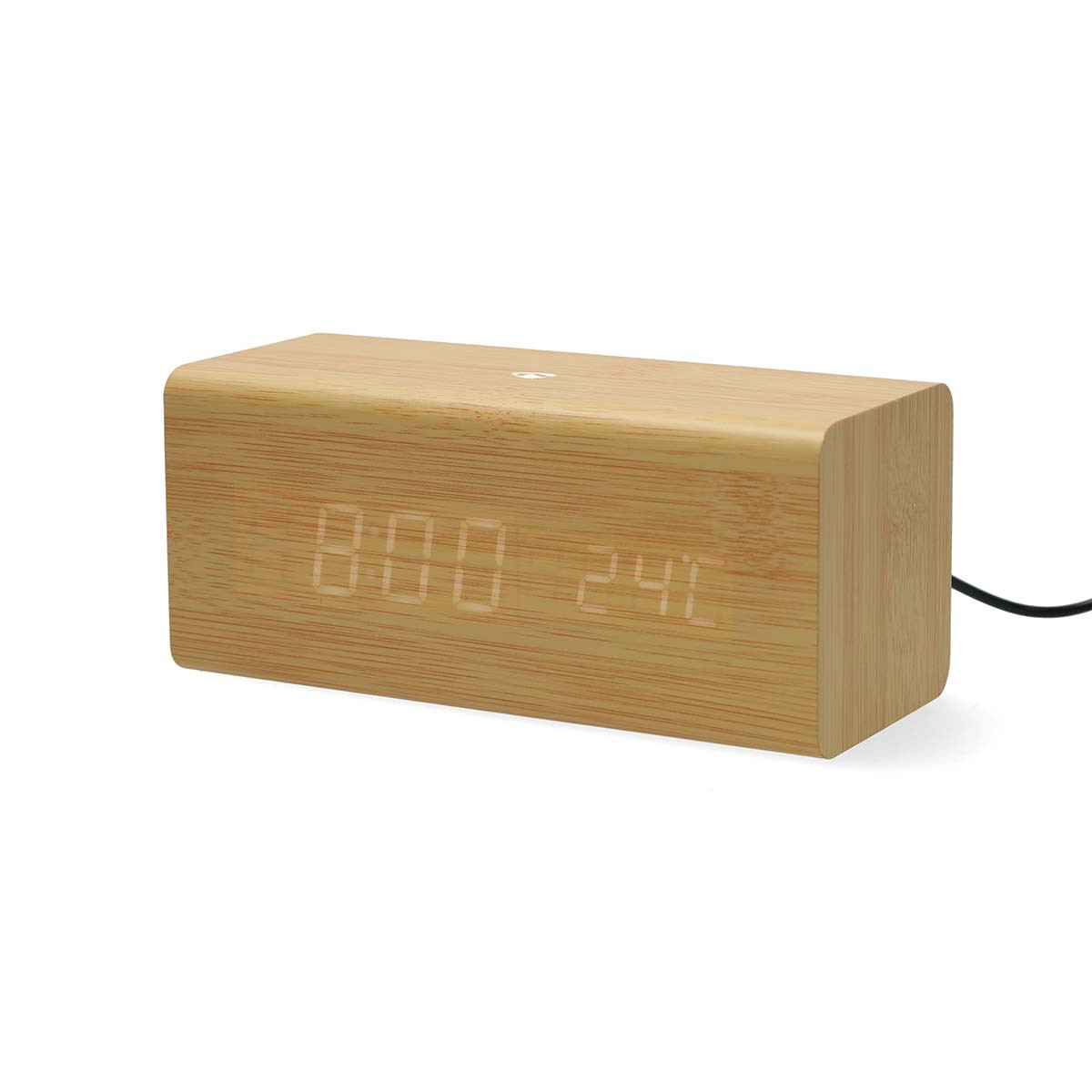 Radiosveglia digitale con display LED e USB-C