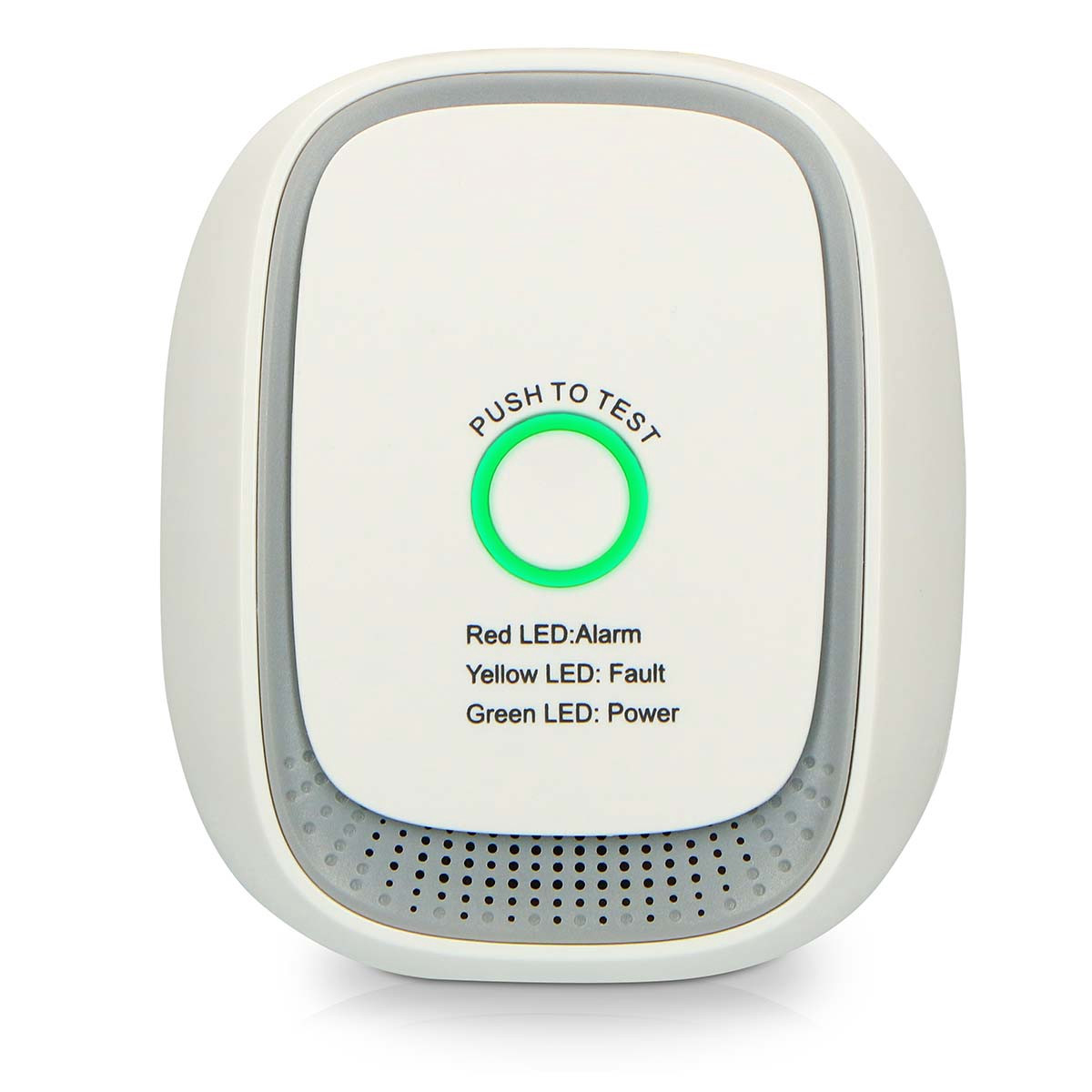 Detector de gás metano com alarme visual e sonoro