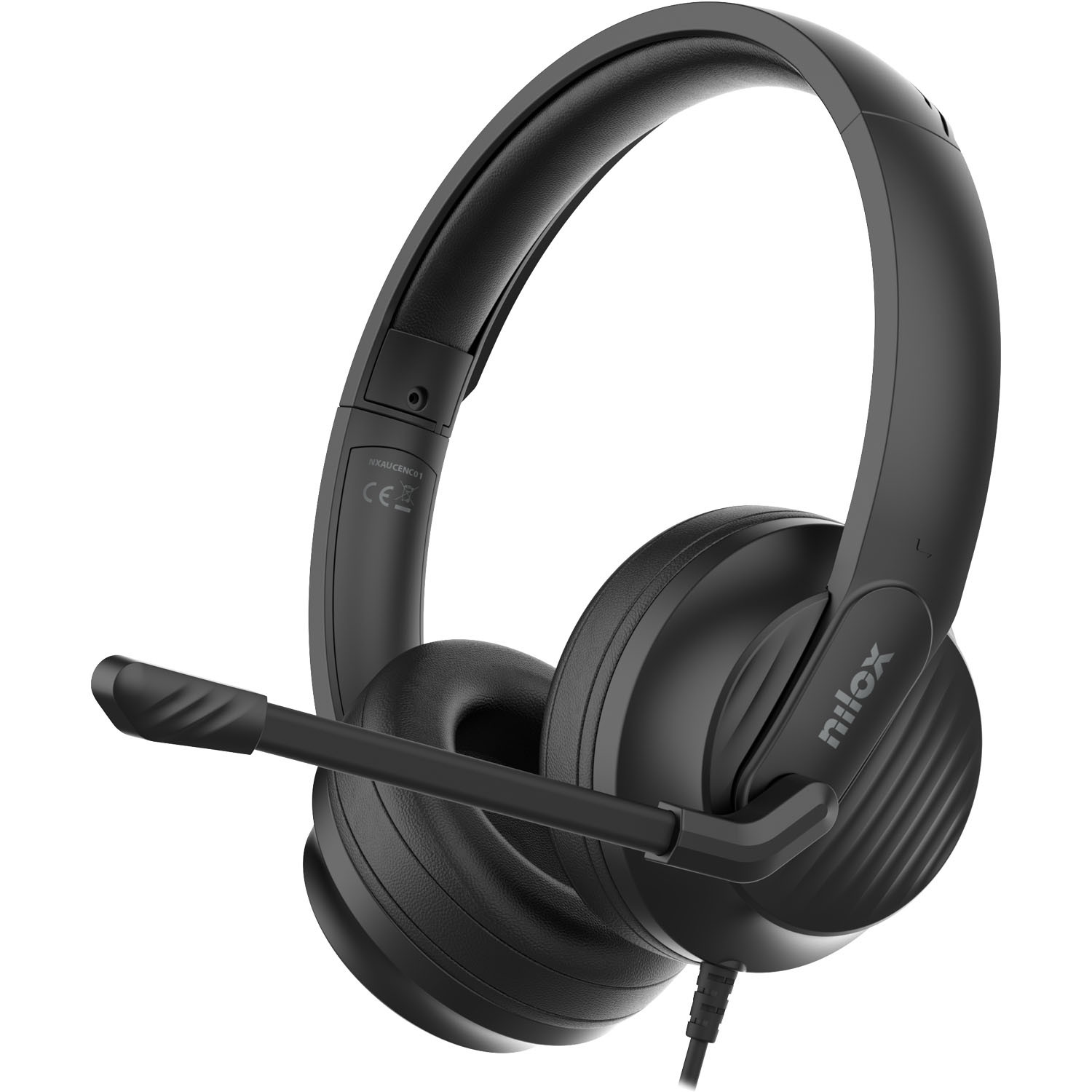 USB-headset met ENC, verstelbare microfoon, USB-C/USB-A