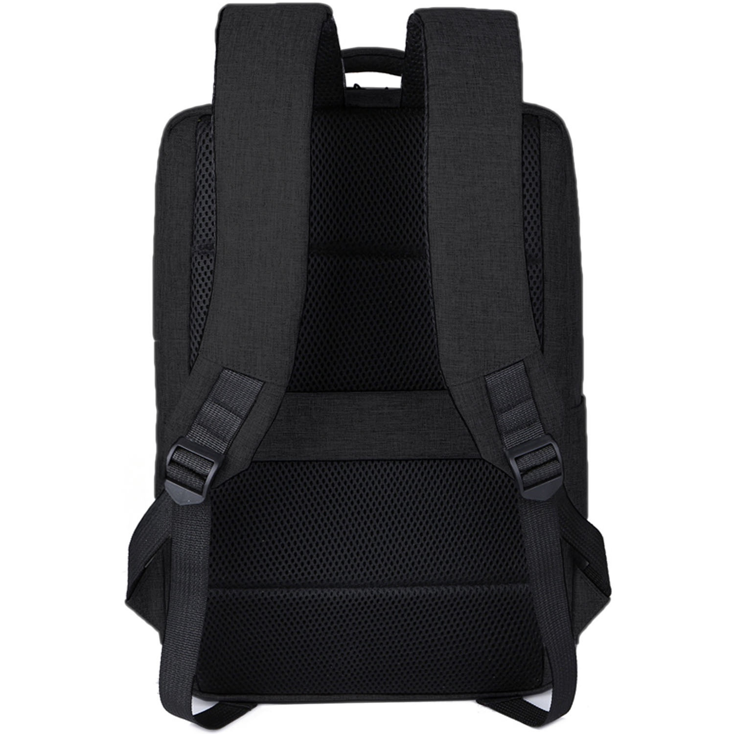 Laptop Backpack 15.6" Black, Water-Resistant, Polyester