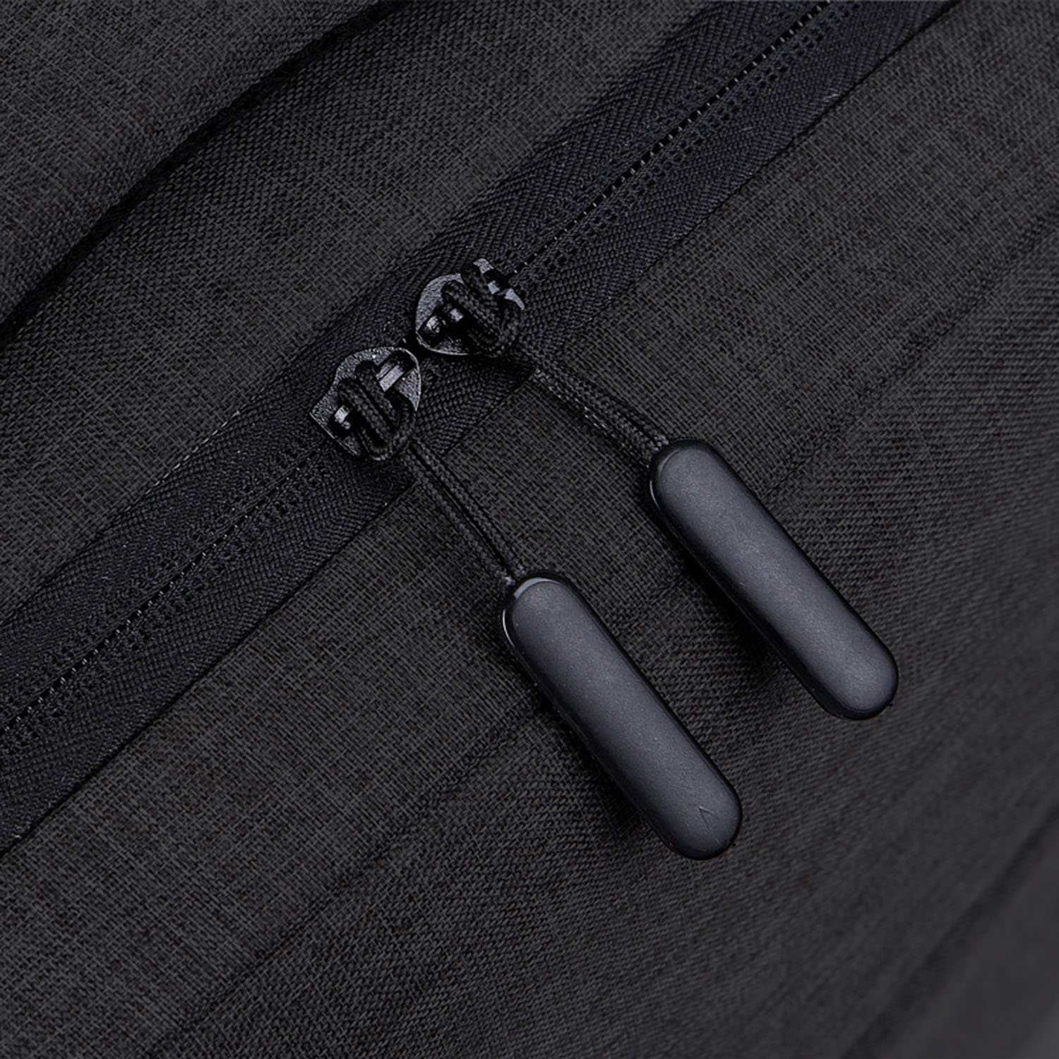 Laptop Backpack 15.6" Black, Water-Resistant, Polyester