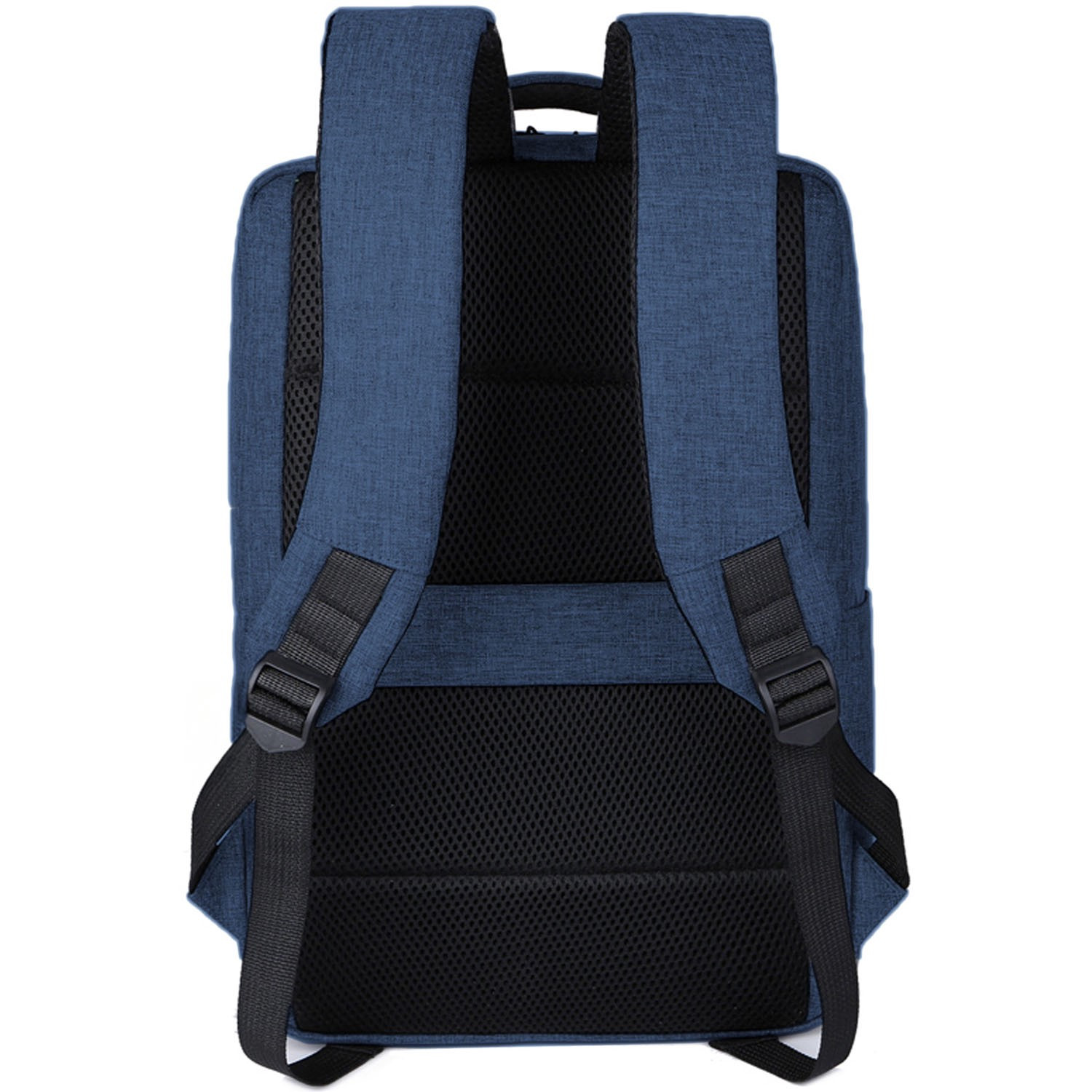 Laptop Backpack 15.6" – Blue, Water-Resistant, Polyester