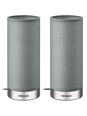 Dimmable table lamp set, touch function, grey, 3 levels