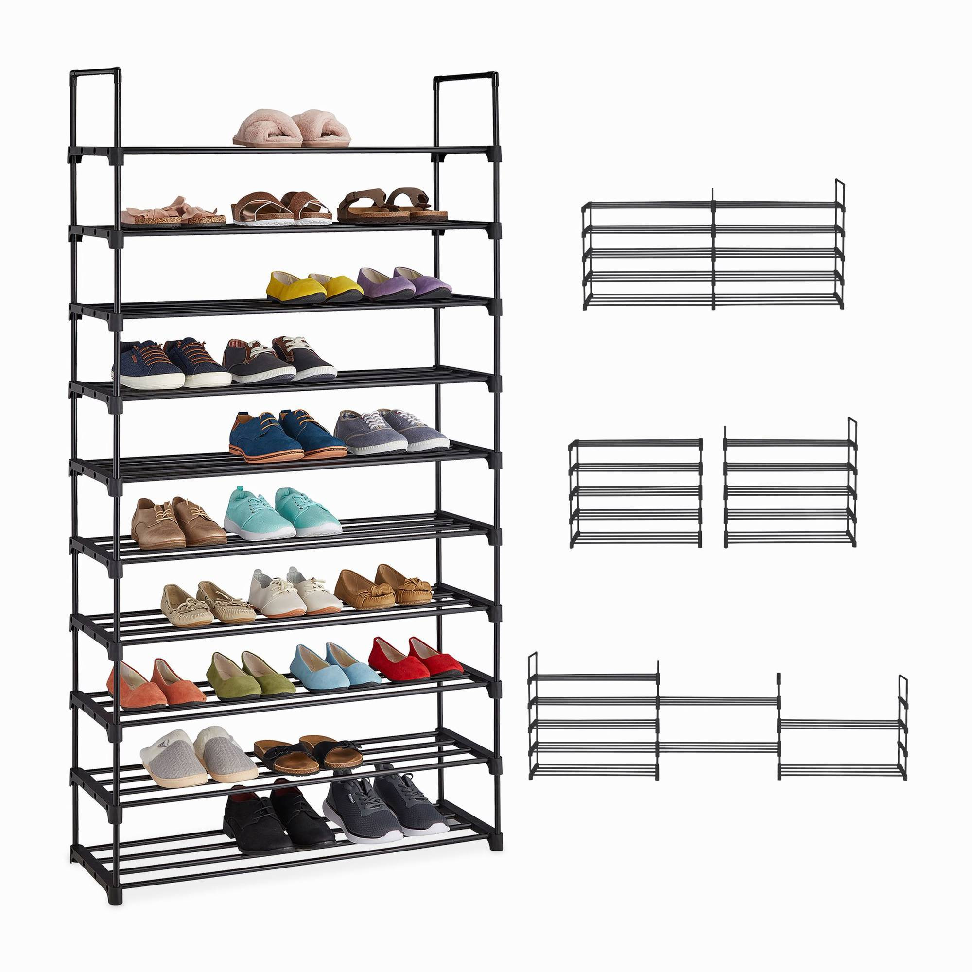Grande scaffale per scarpe