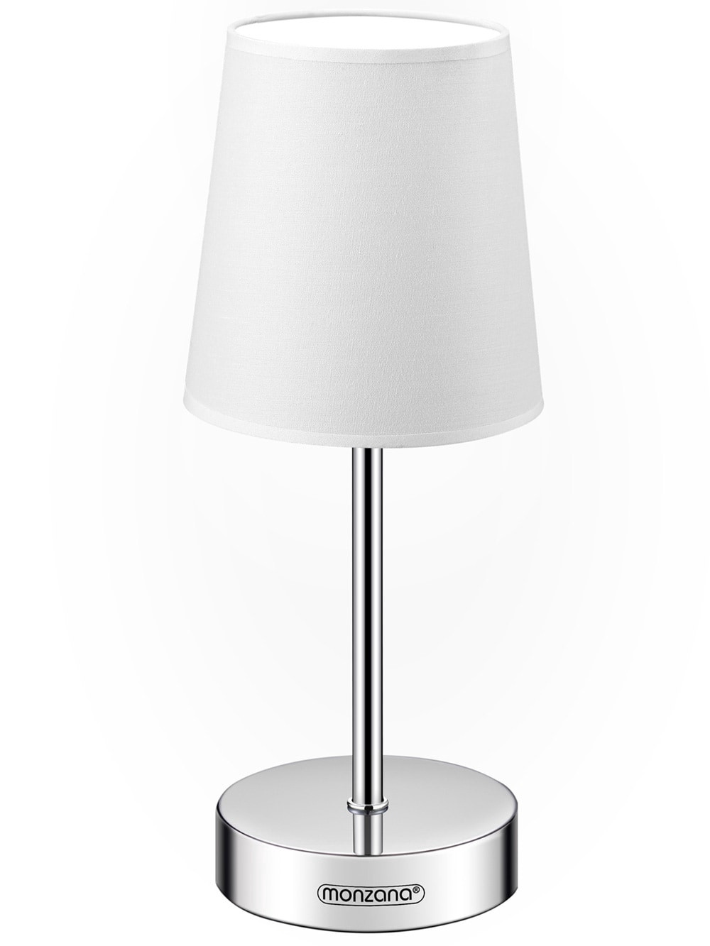 Table Lamp White 32x13x13cm with E14 Socket