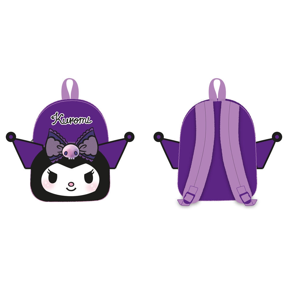 Hello Kitty Kuromi plush backpack 30cm