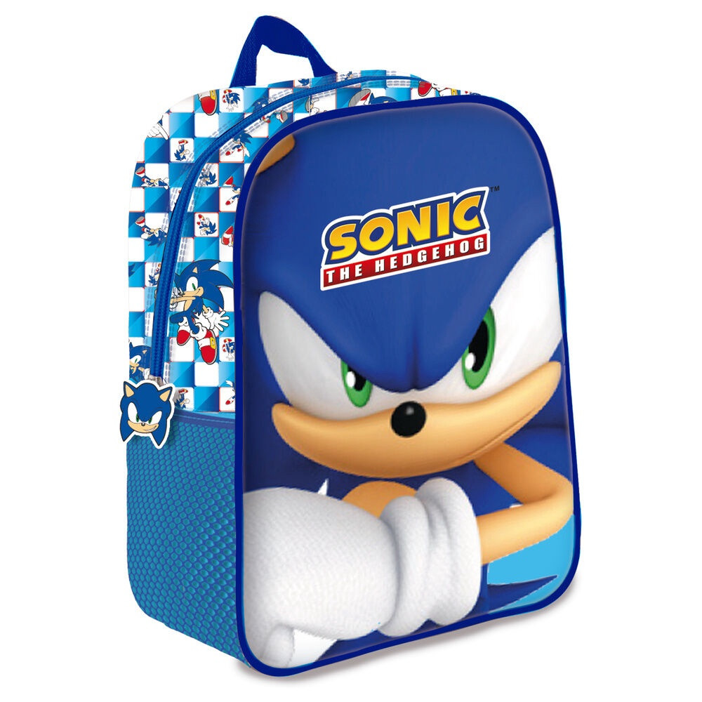 Sonic the Hedgehog 3D backpack 30cm