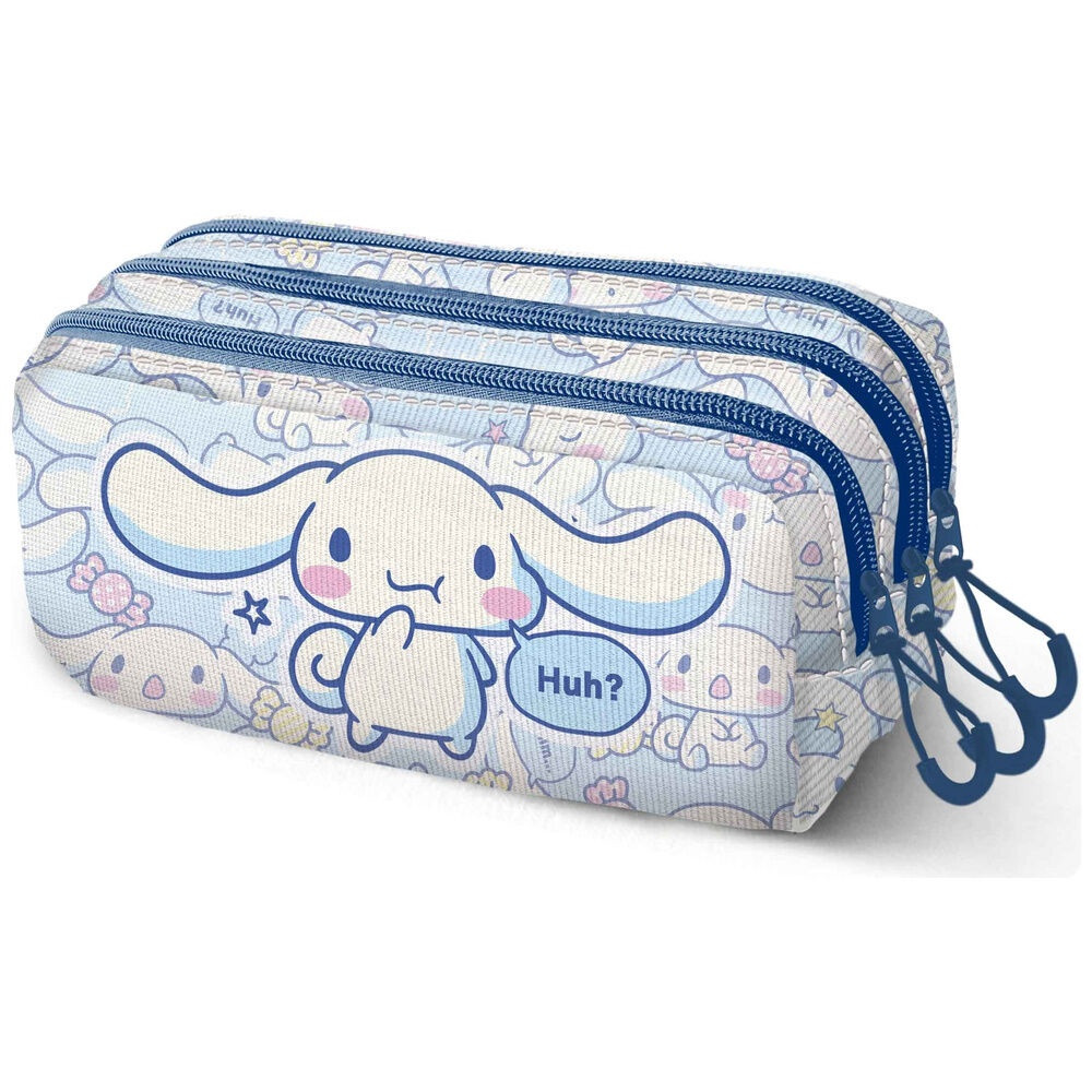 Astuccio triplo Hello Kitty Cinnamoroll