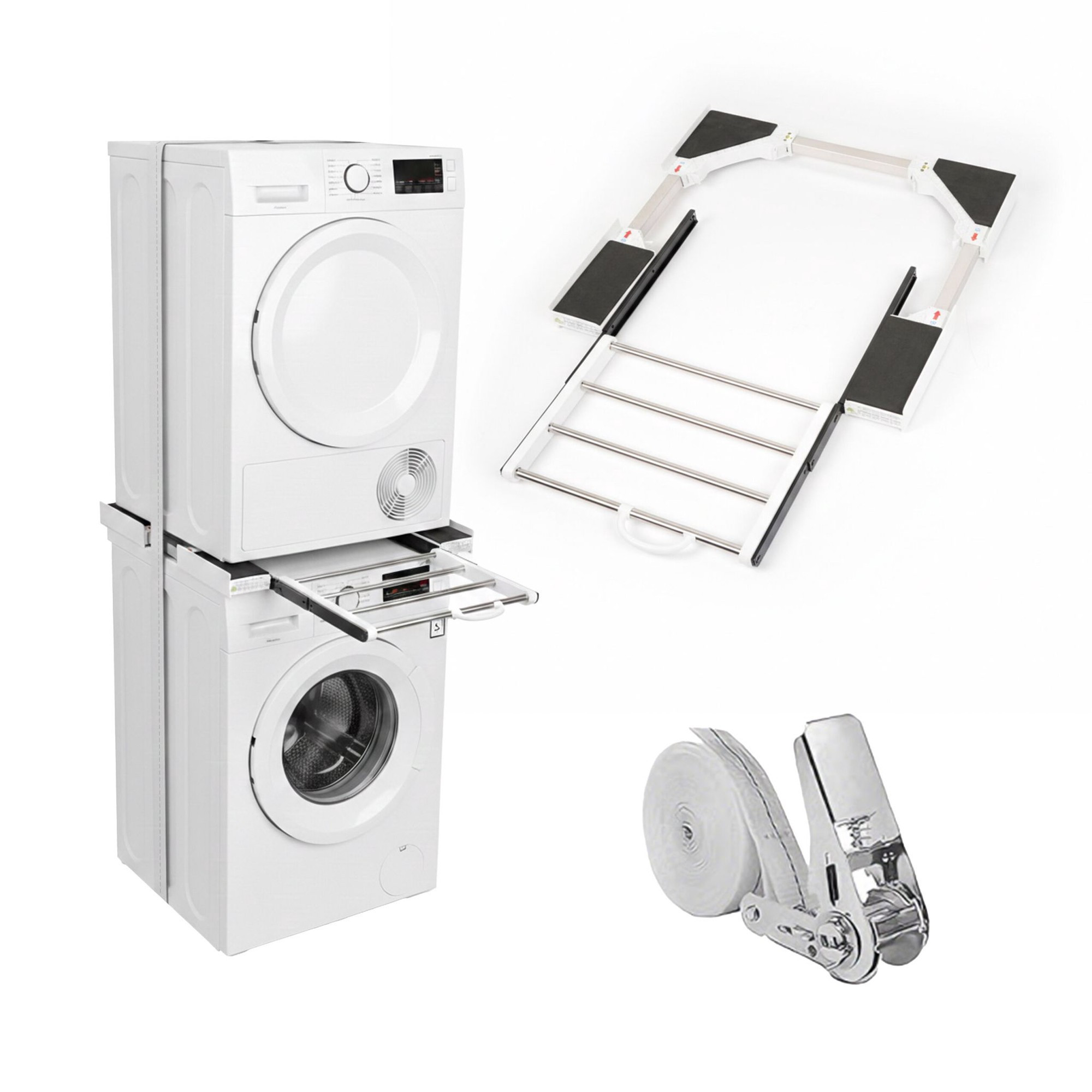 Washer & Dryer Stacking Frame – Universal Space Saver